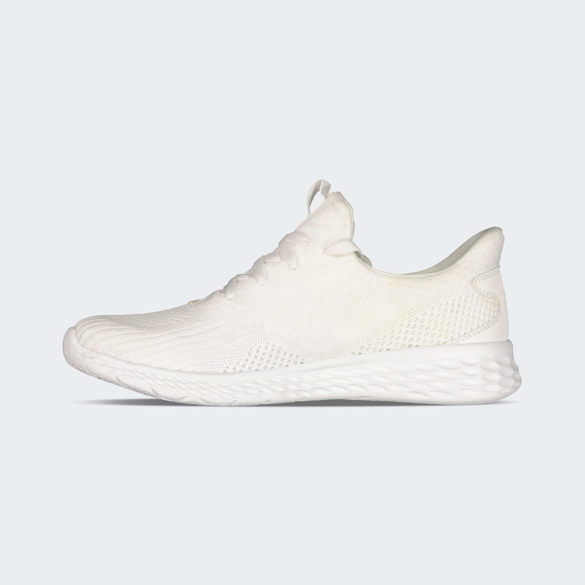 White Relax Walking Light Sport Shoes for Men Charly Saorise