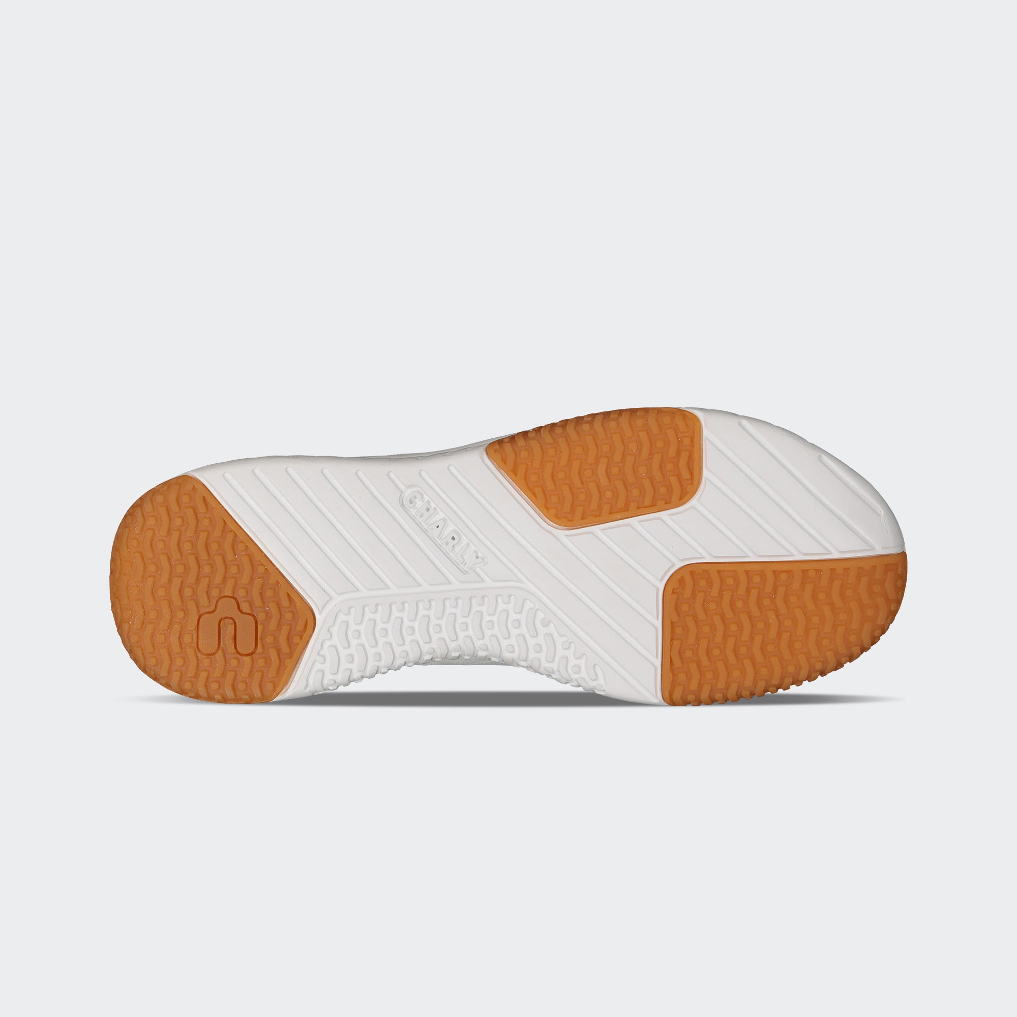 White Sport Training Shoes for Men Charly Hercules