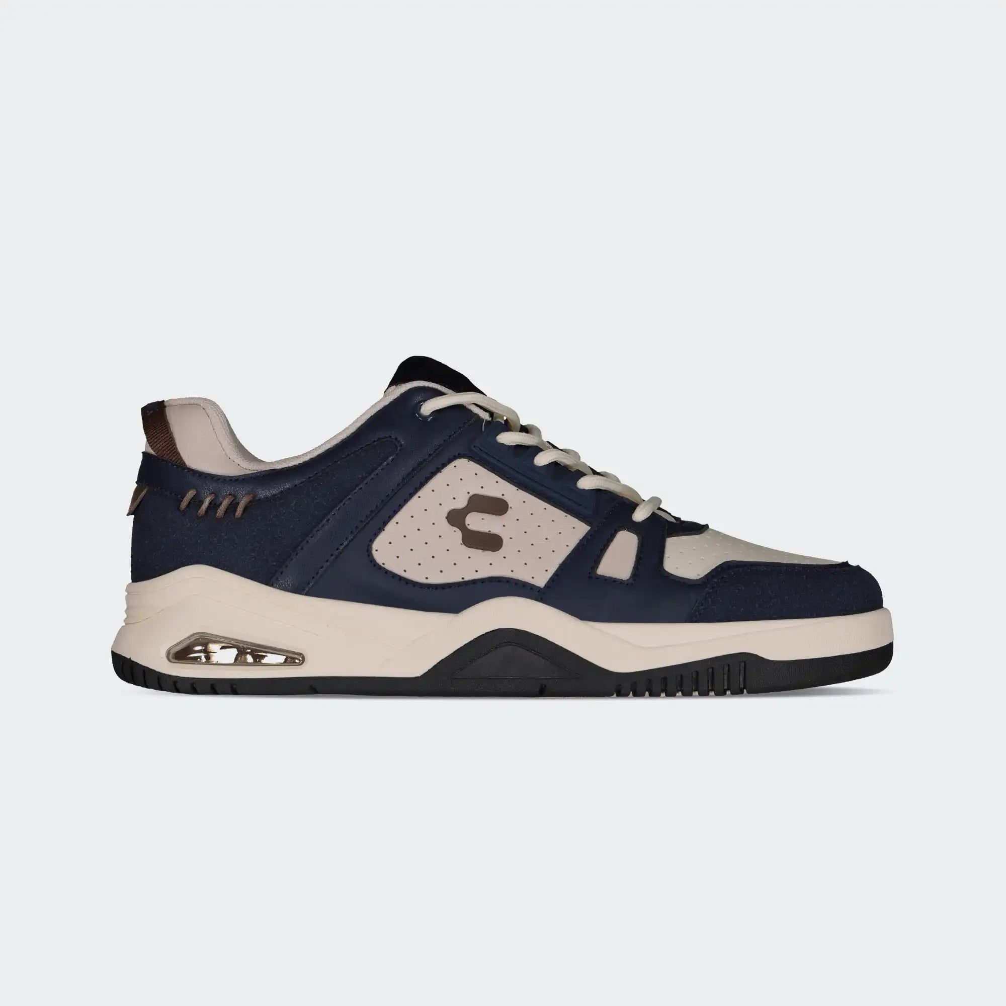 Navy Beige Lifestyle Skurban Shoes for Men Charly Polo City