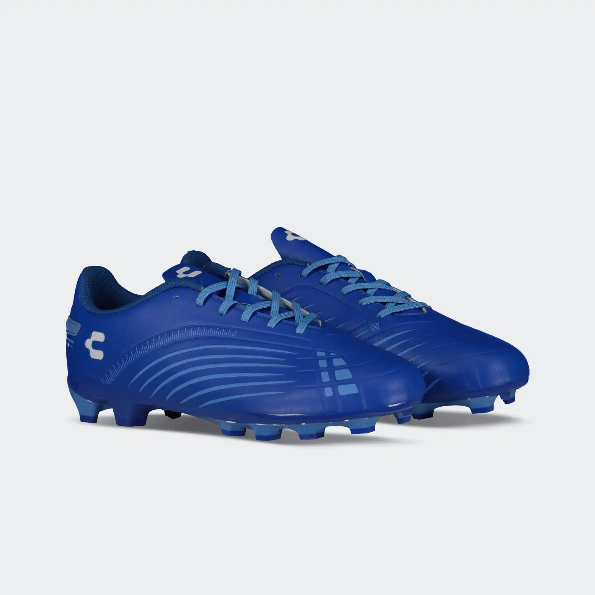 Blue Soccer Cleats for Men Charly Stingr