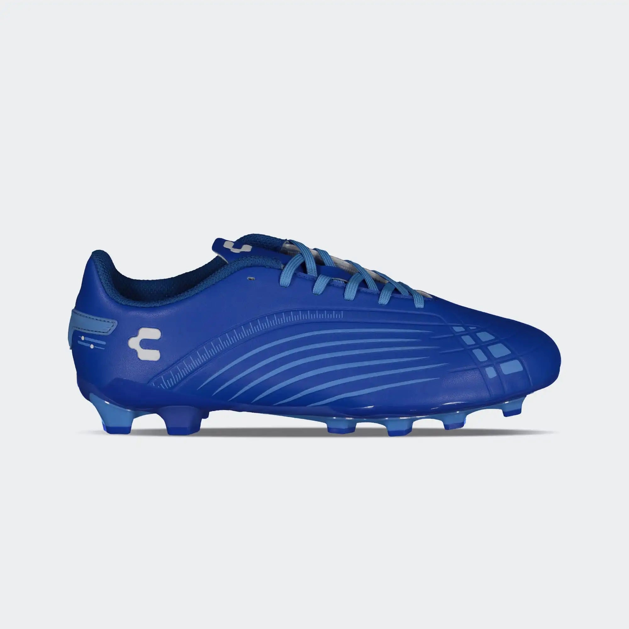 Blue Soccer Cleats for Men Charly Stingr