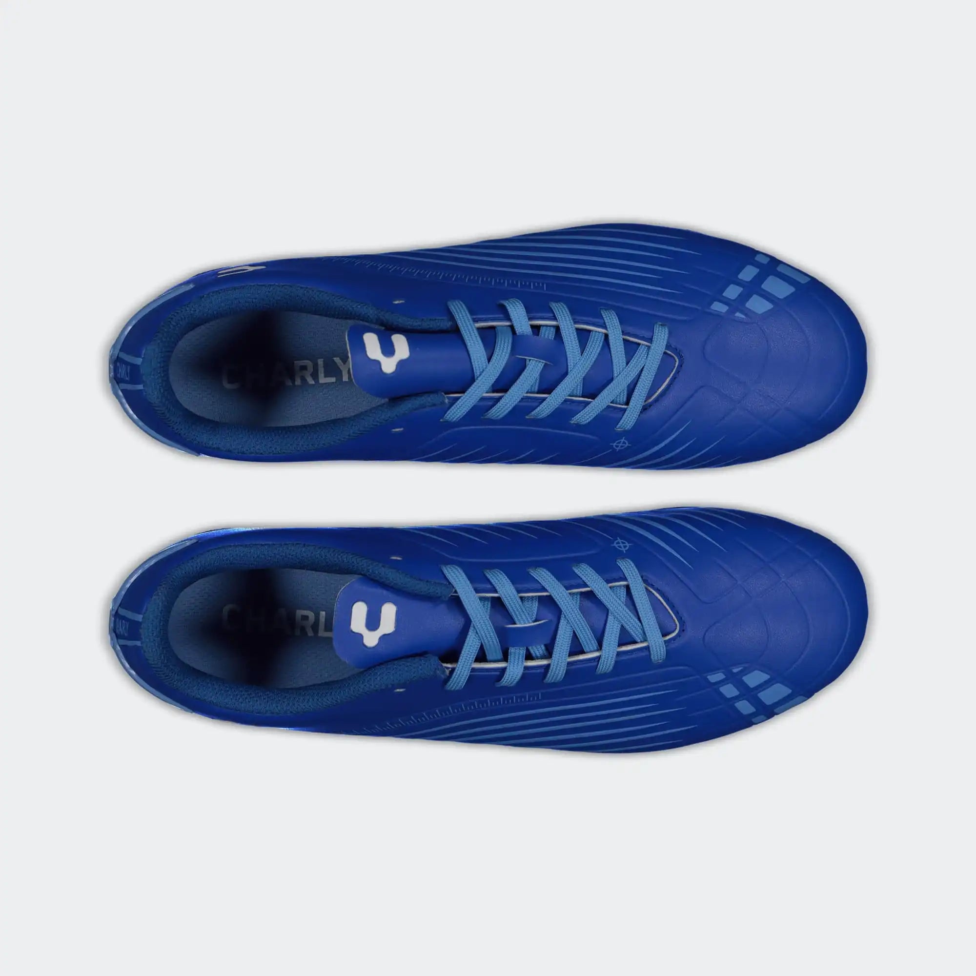 Blue Soccer Cleats for Men Charly Stingr