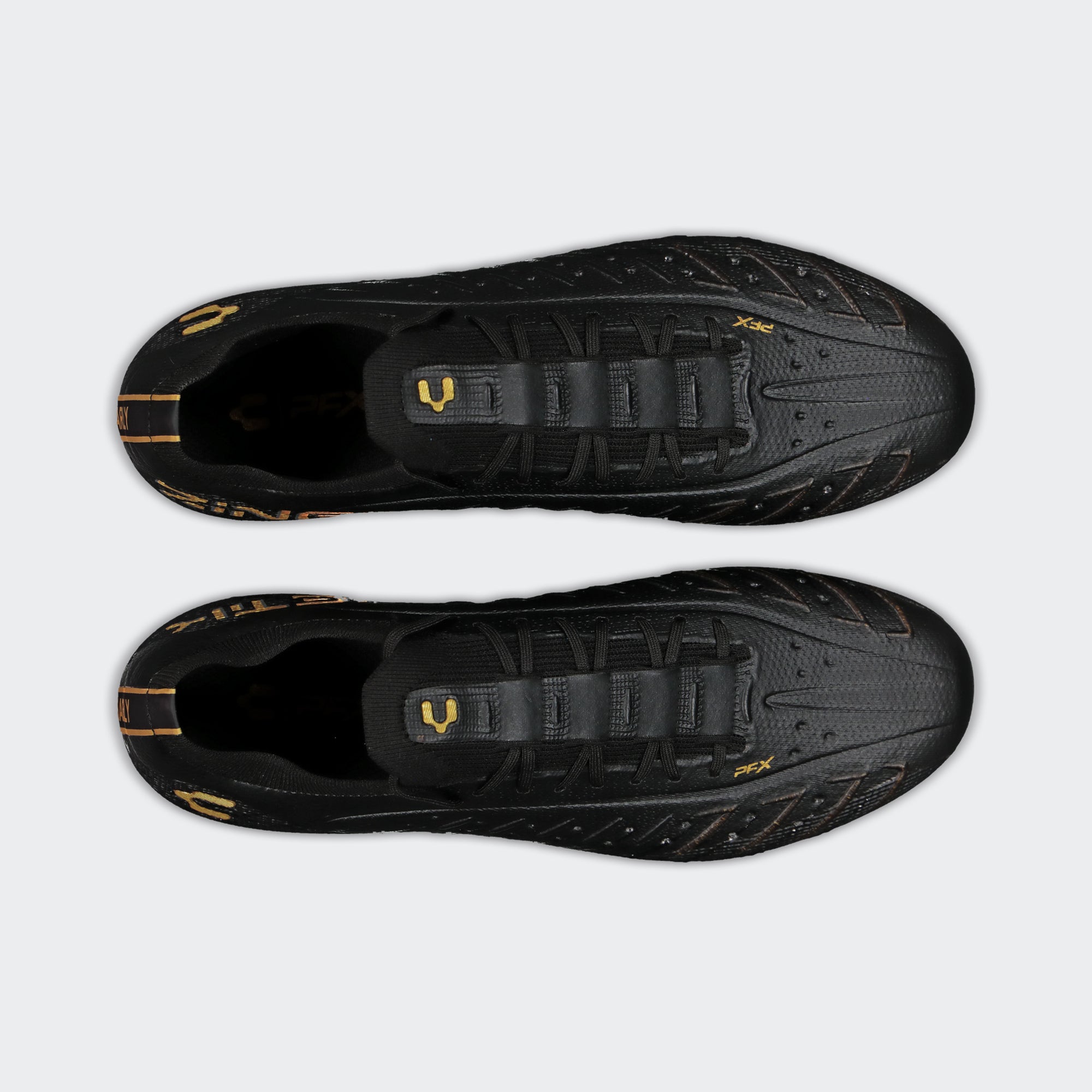 Black Gold PFX Soccer Cleats for Men Charly Zinetik