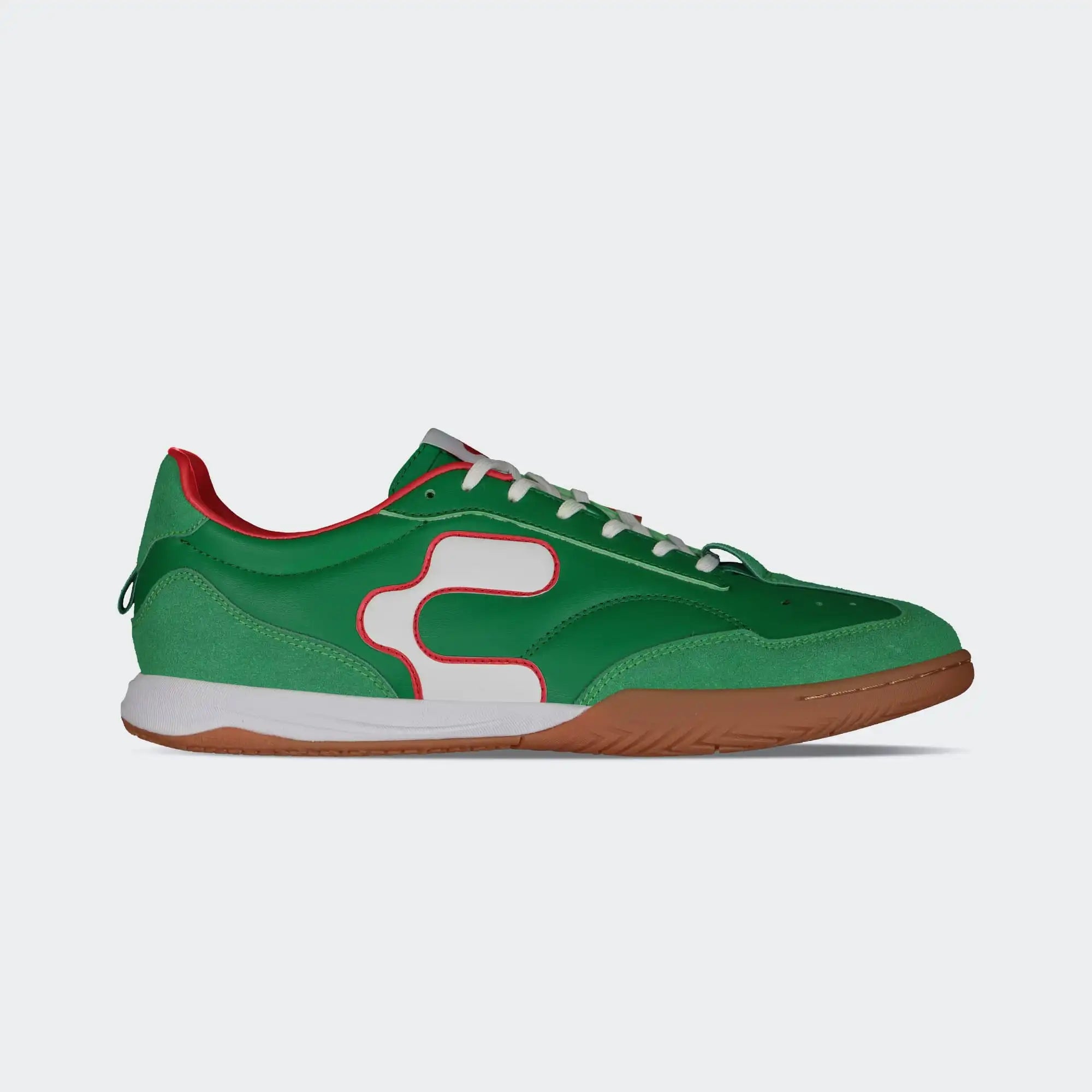 Green Urban Pitch Soccer Shoes for Men Charly Camper Pu