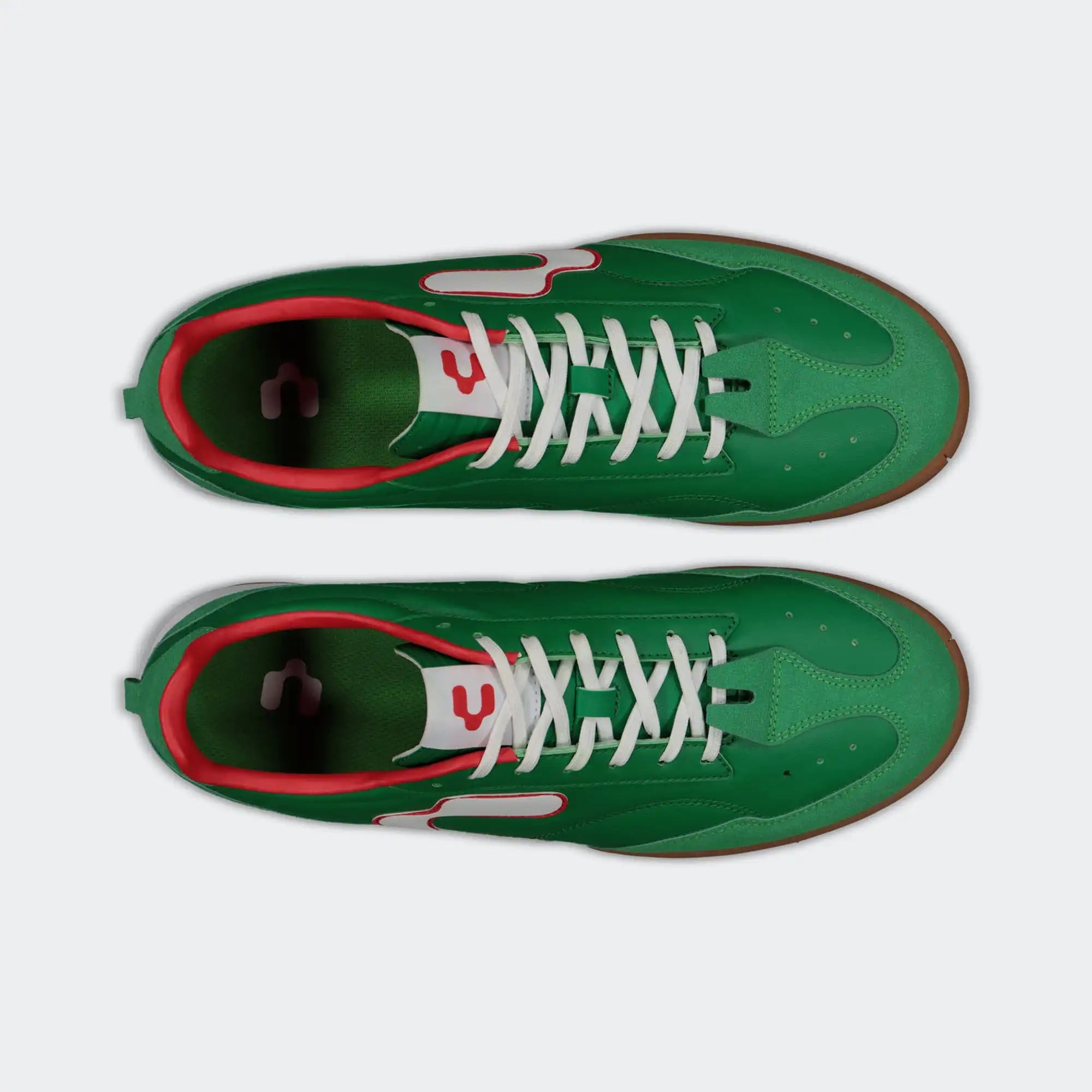 Green Urban Pitch Soccer Shoes for Men Charly Camper Pu