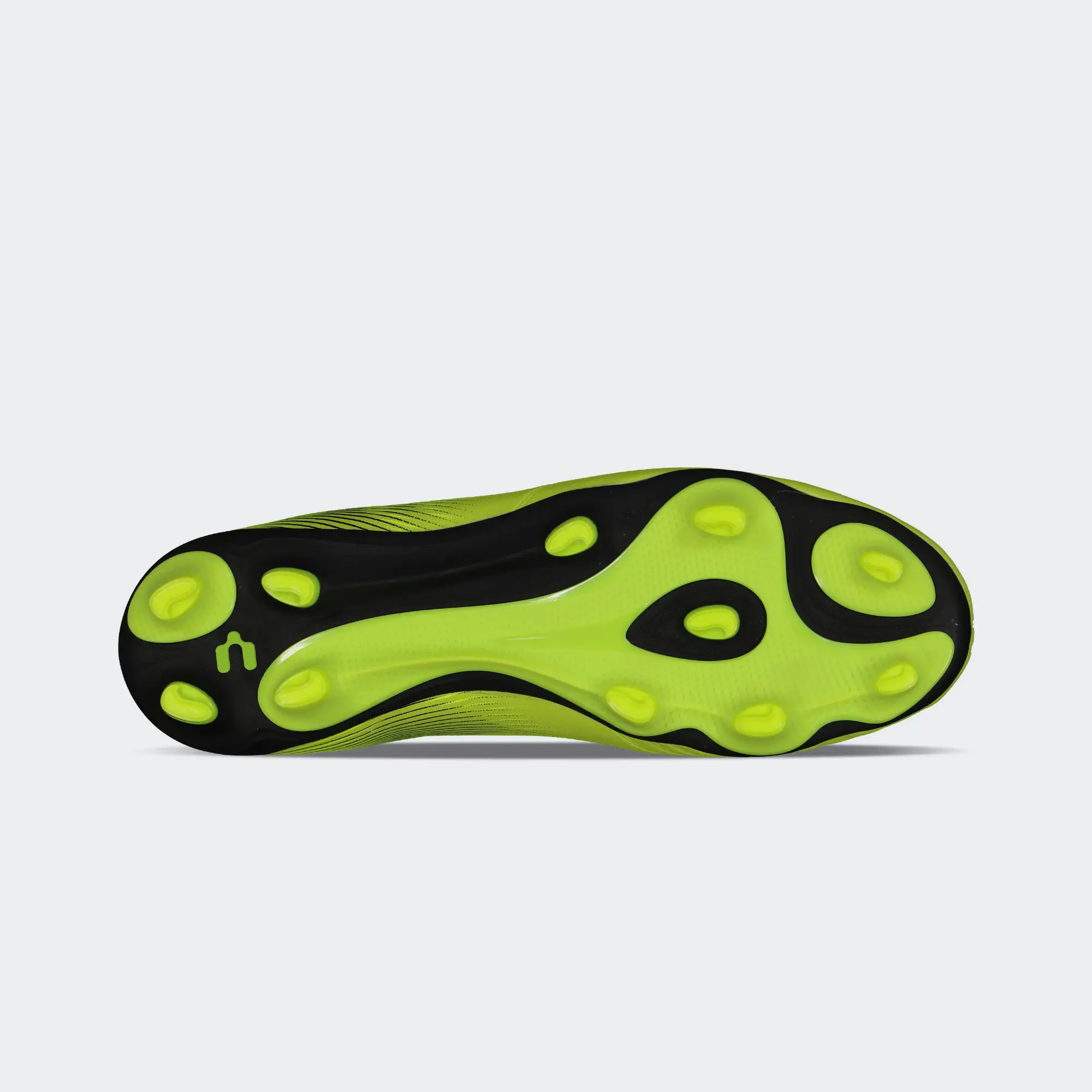 Green Black Soccer Cleats for Men Charly Grasshopper 7.0 Sport