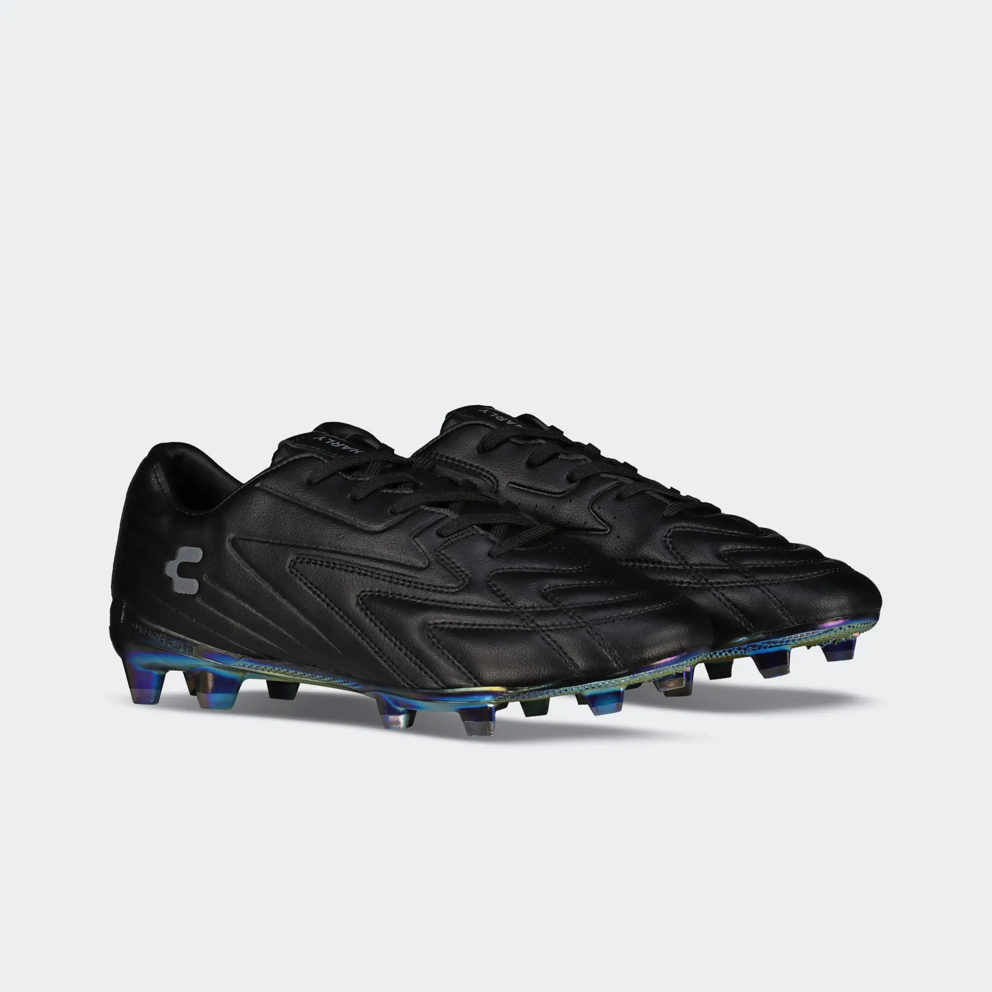 Black Oxford Soccer Cleats for Men Charly Sport Onore Pro LT