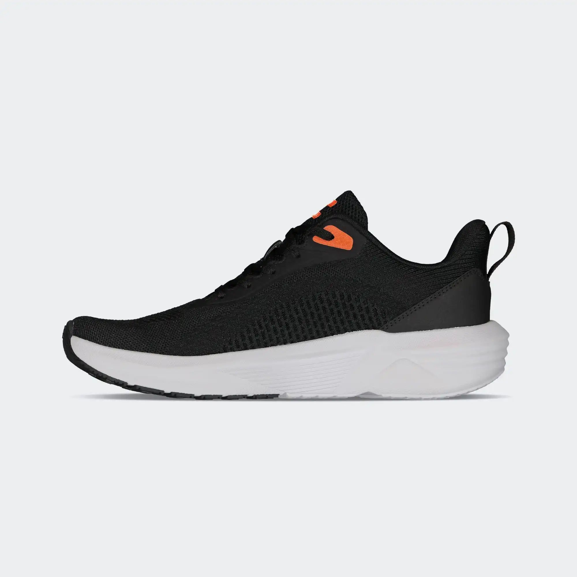 Black Orange Running Road Casual Shoes for Men Charly Voila Sport