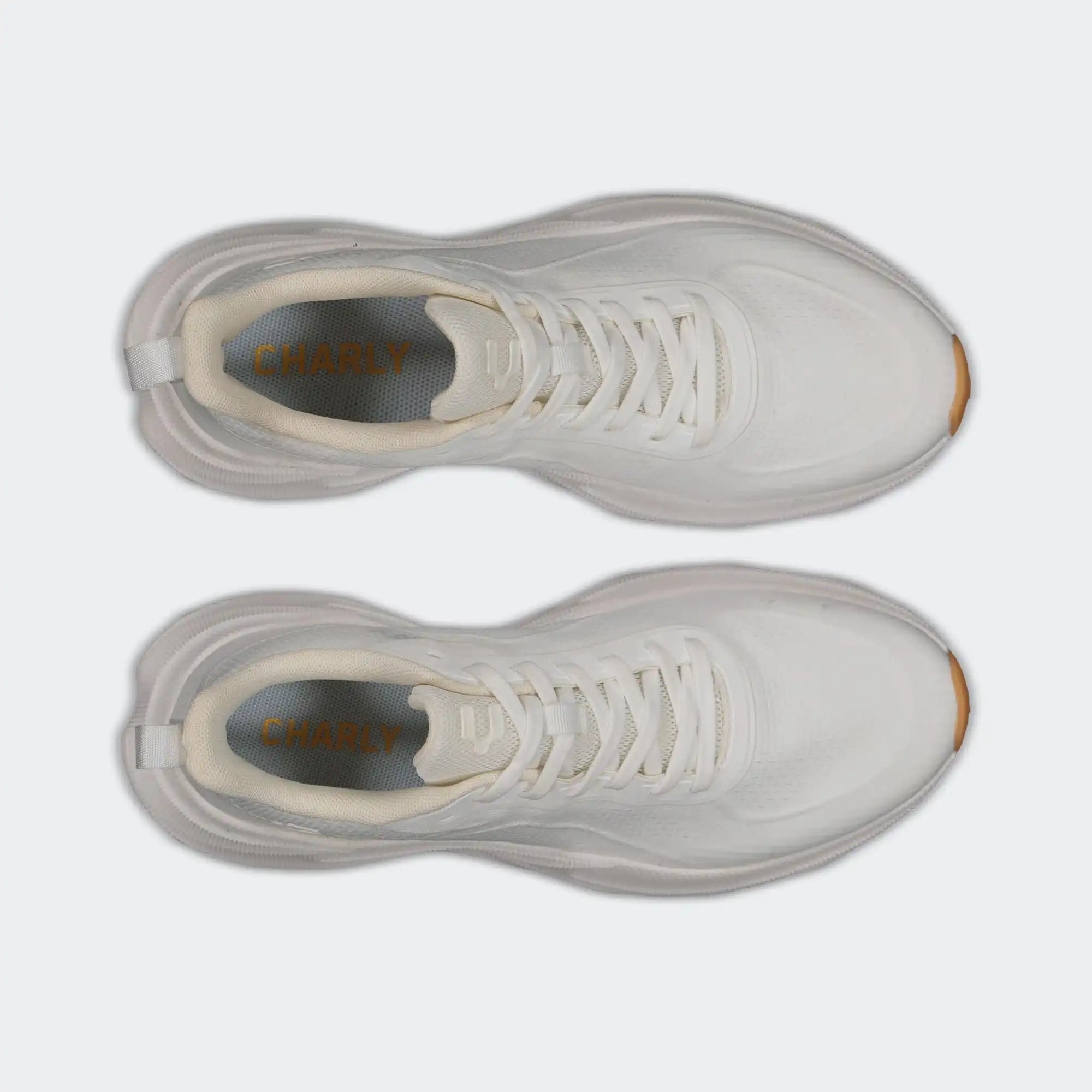 White Relax Walking Shoes for Men Charly Avery Light Sport