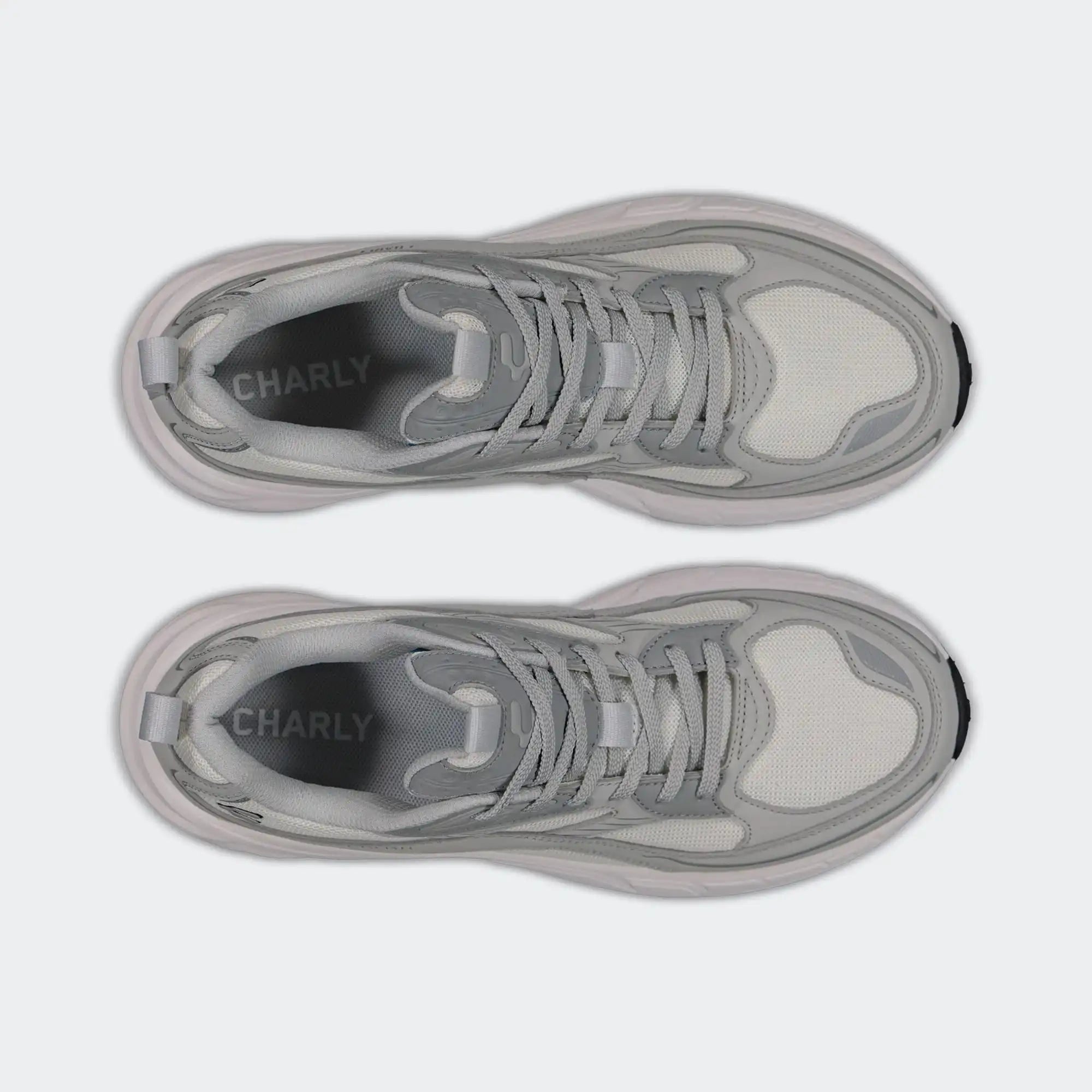 Gray Lifestyle Fashion Sport Shoes for Men Charly Berlin City