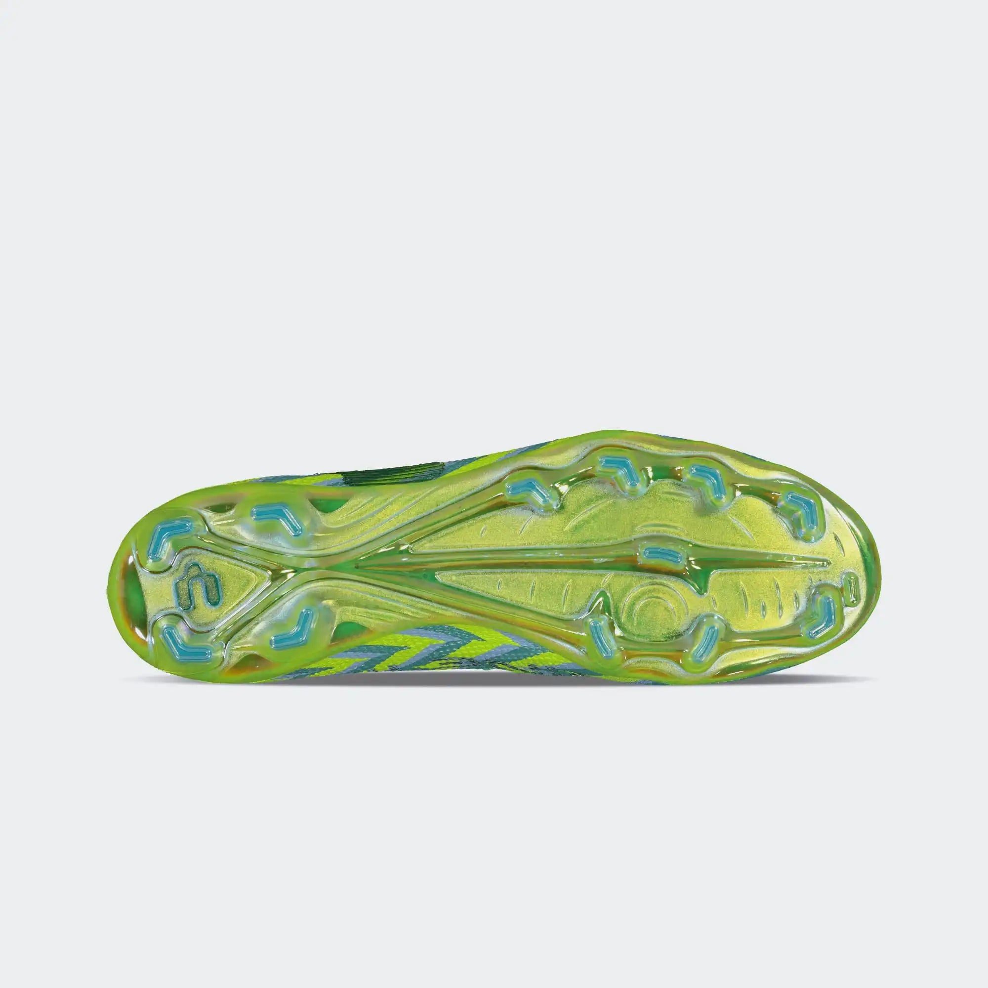 Turquoise Yellow PFX Soccer Cleats for Men Charly Zinetik 26 Sport