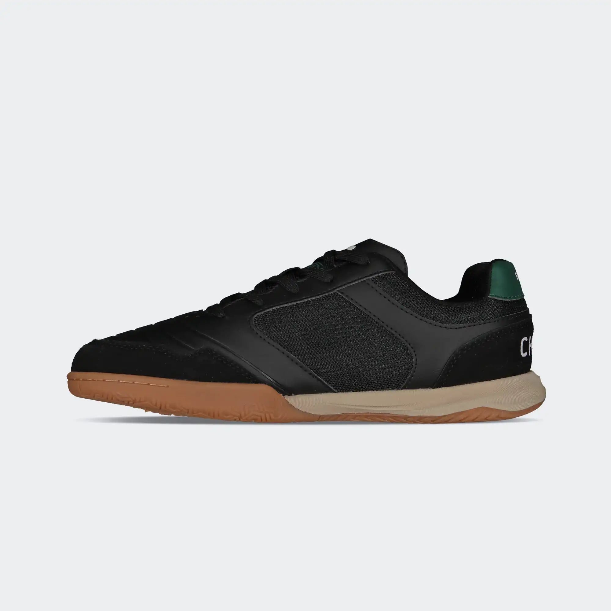 Black Green Soccer Indoor Shoes for Men Charly Cicero Sala 26 Sport