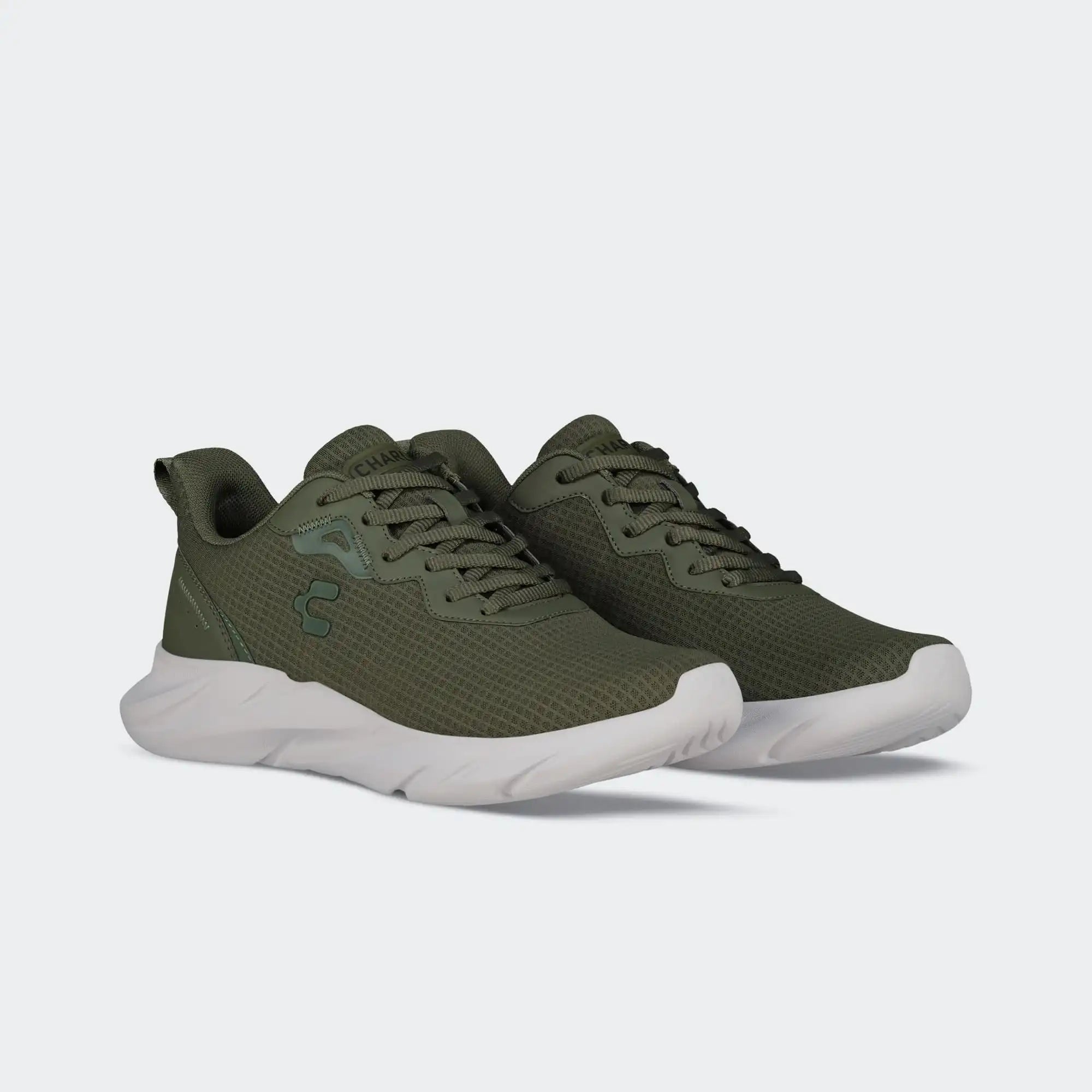 Green Walking Light Sport Shoes for Men Charly Luker 2.0 Relax