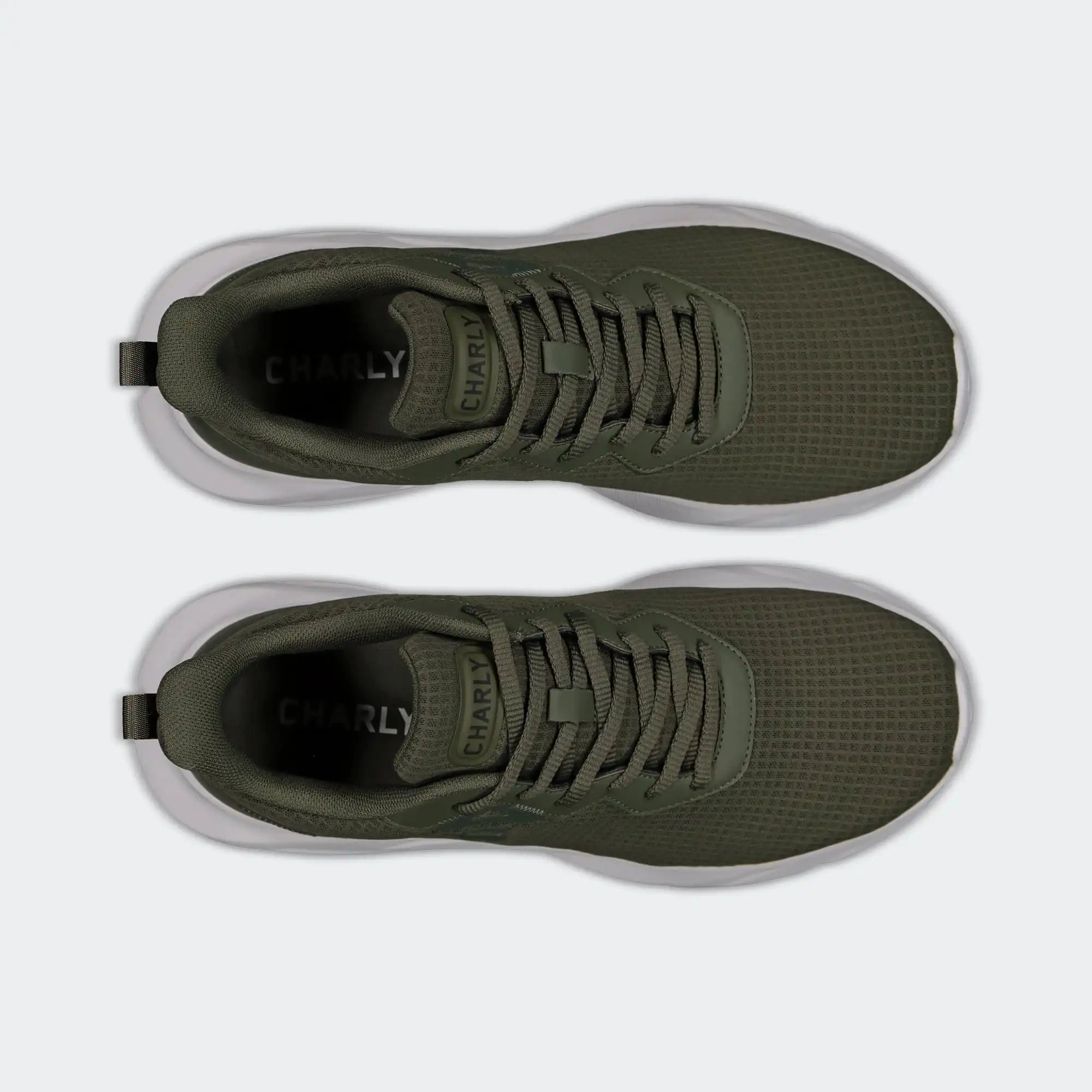 Green Walking Light Sport Shoes for Men Charly Luker 2.0 Relax