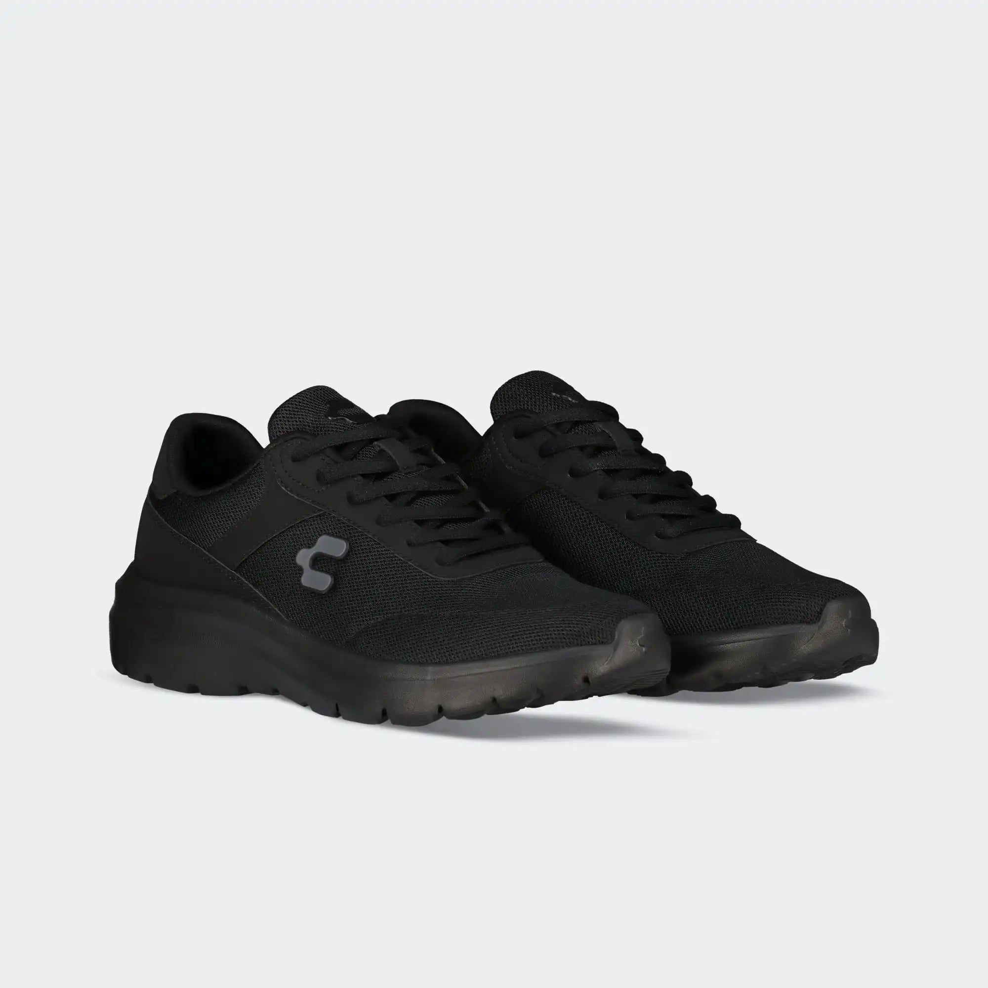 Black Oxford Running Road Casual Shoes for Men Charly Sprint Sport