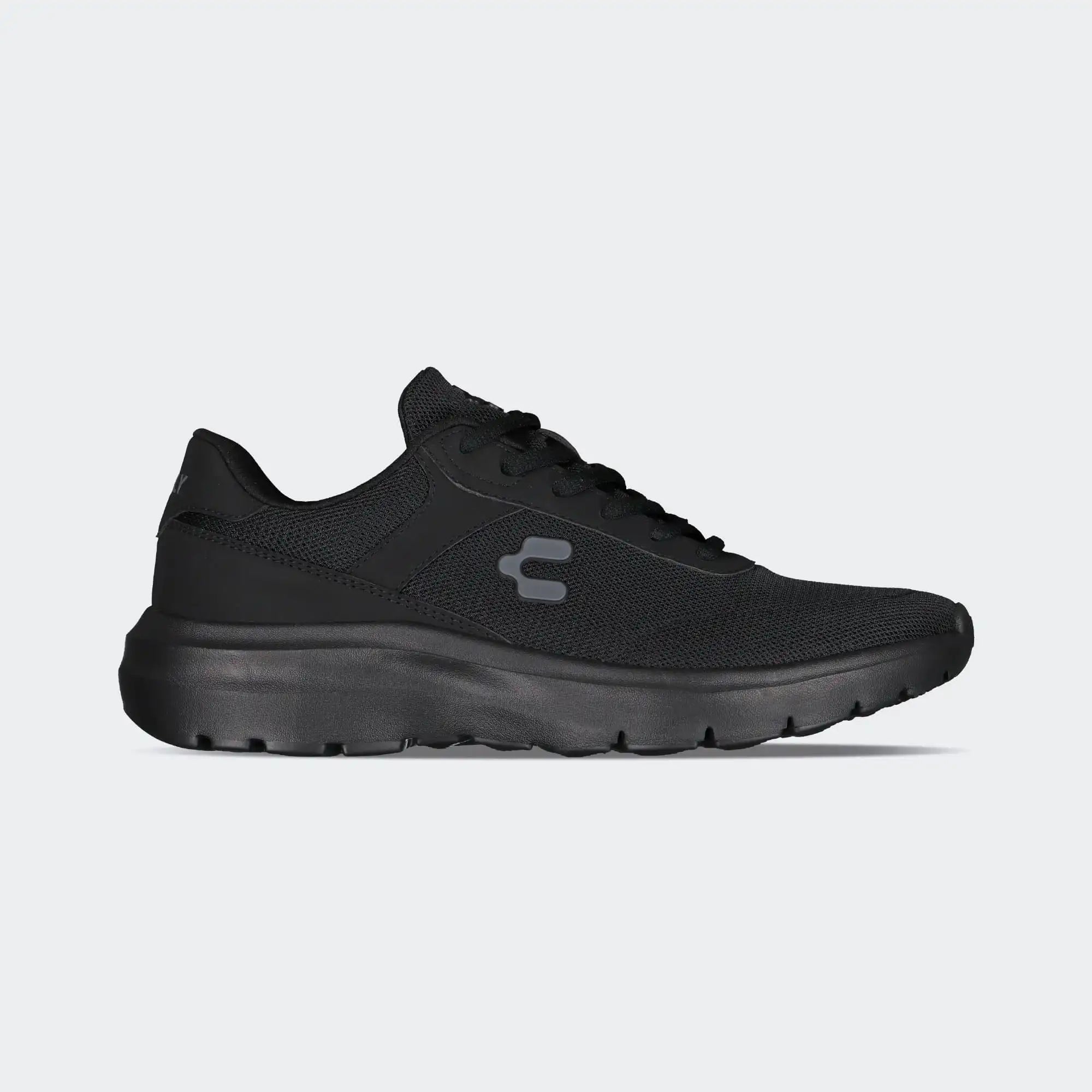 Black Oxford Running Road Casual Shoes for Men Charly Sprint Sport