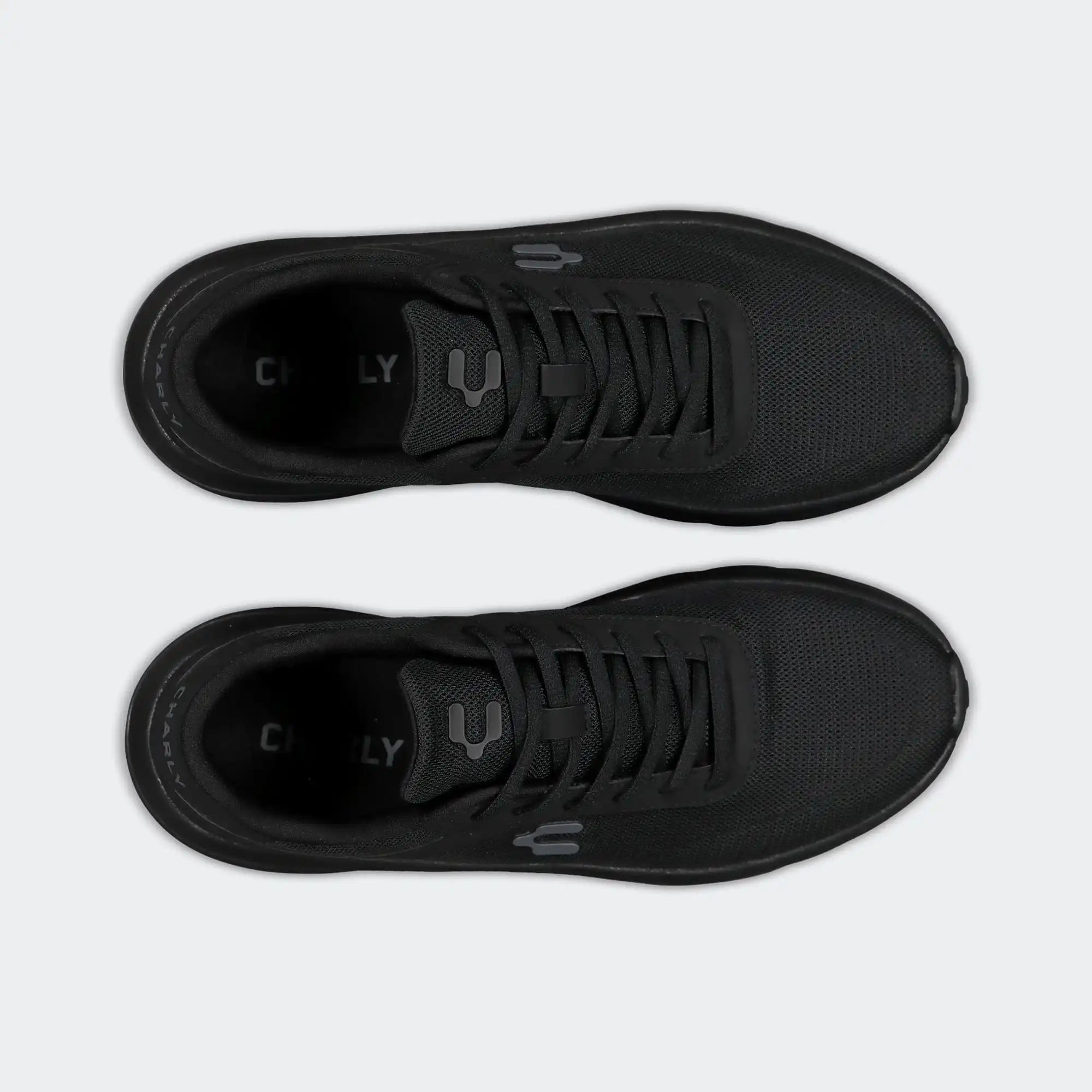 Black Oxford Running Road Casual Shoes for Men Charly Sprint Sport