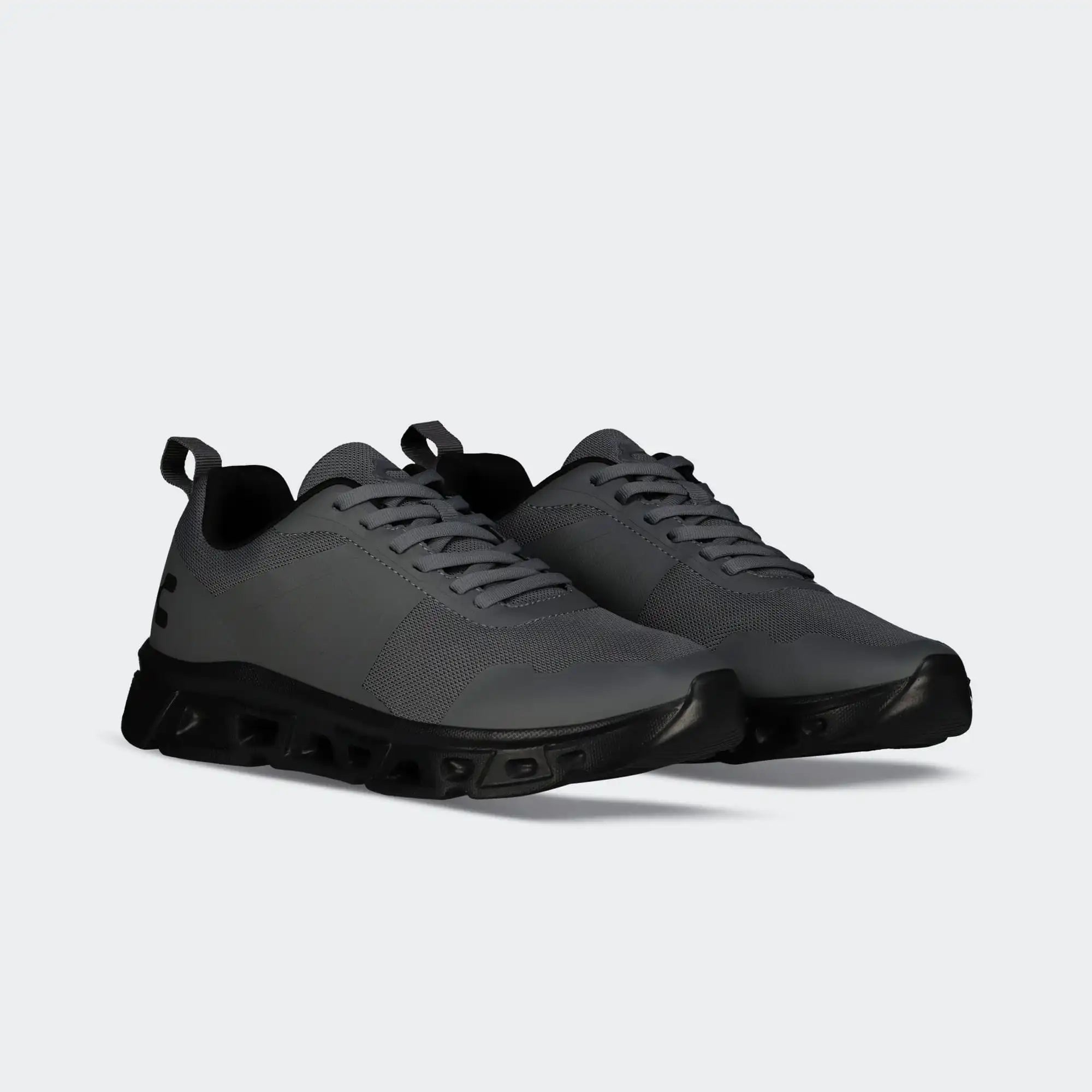 Gray Black Walking Light Sport Shoes for Men Charly Flux Relax