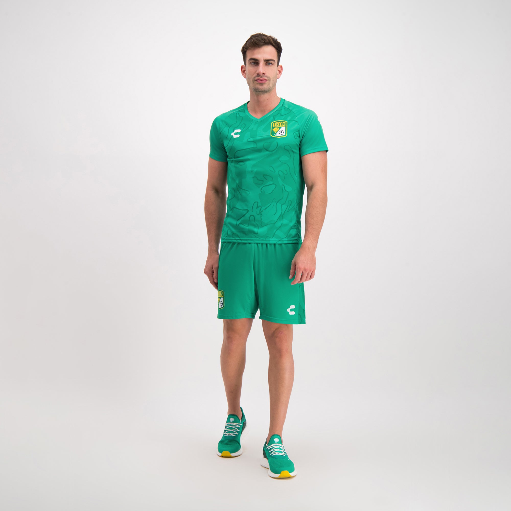 Leon Green Training Soccer T-Shirt for Men Charly Sport Gear