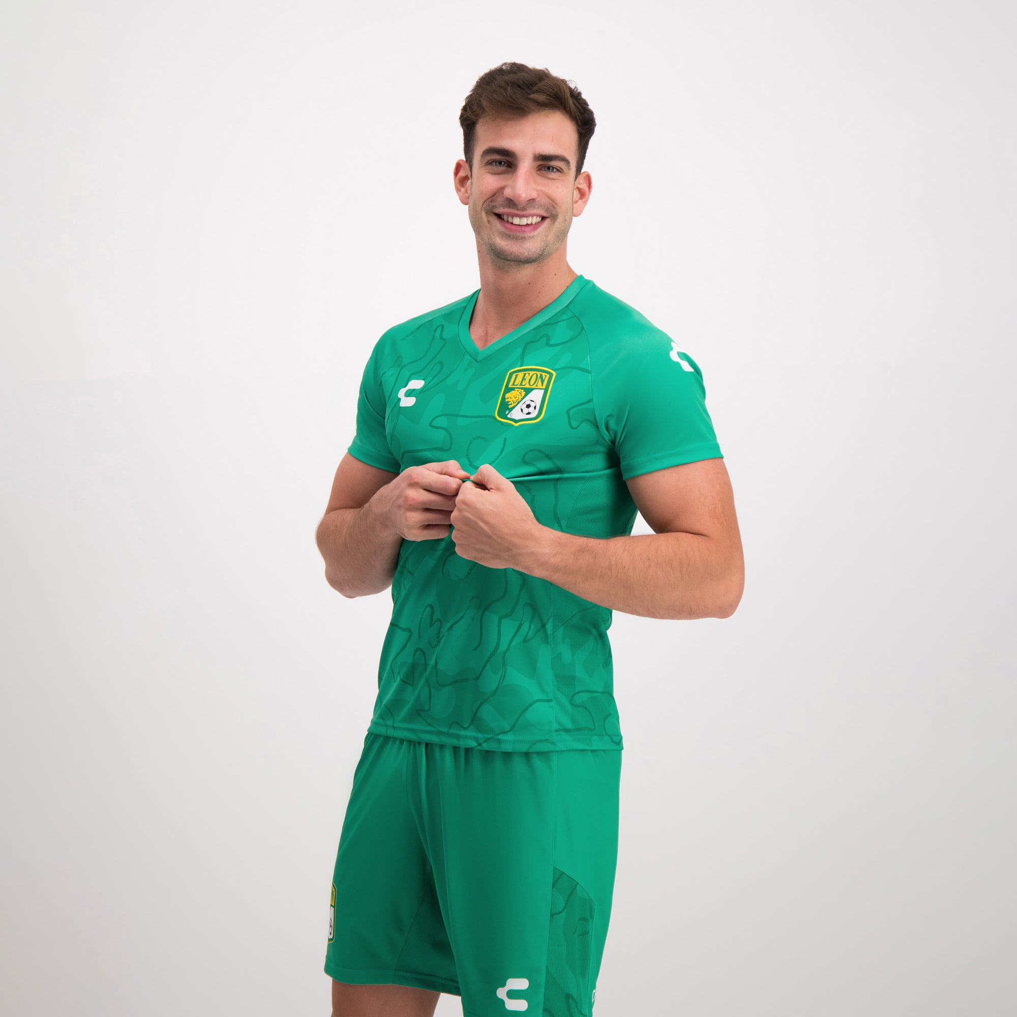 Leon Green Training Soccer T-Shirt for Men Charly Sport Gear