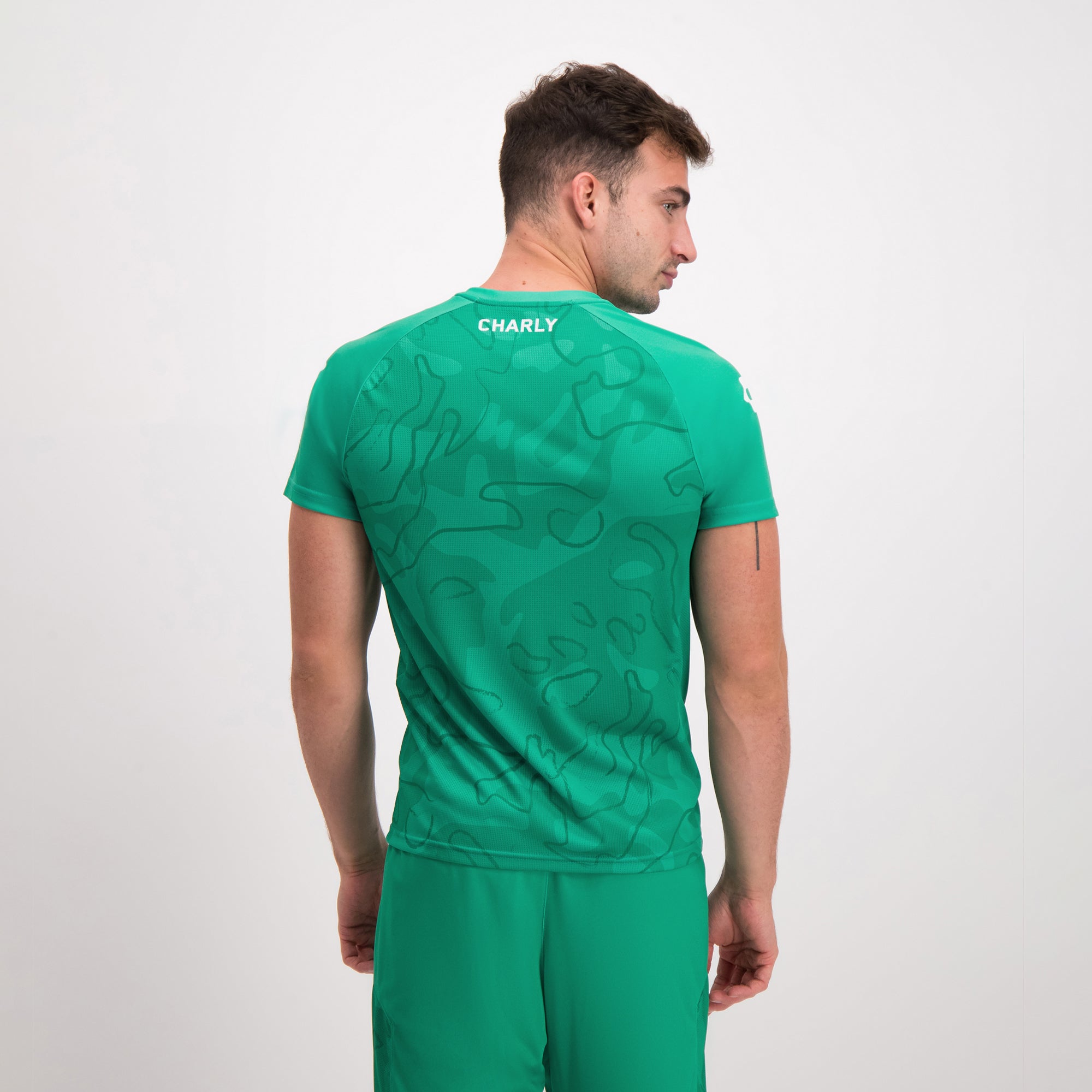 Leon Green Training Soccer T-Shirt for Men Charly Sport Gear