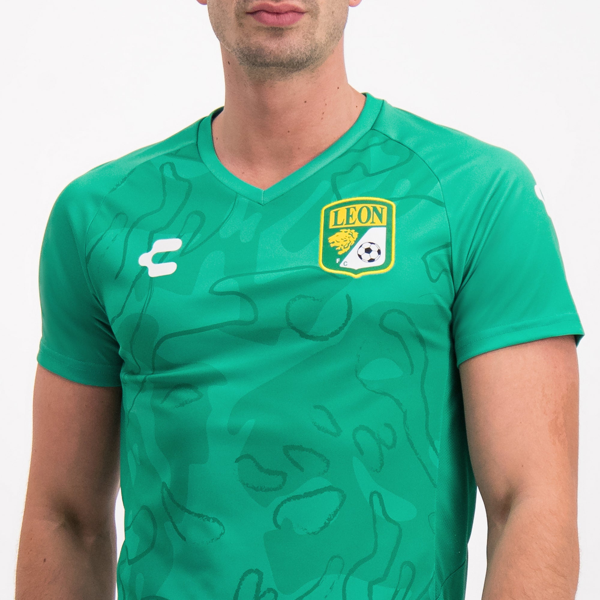 Leon Green Training Soccer T-Shirt for Men Charly Sport Gear