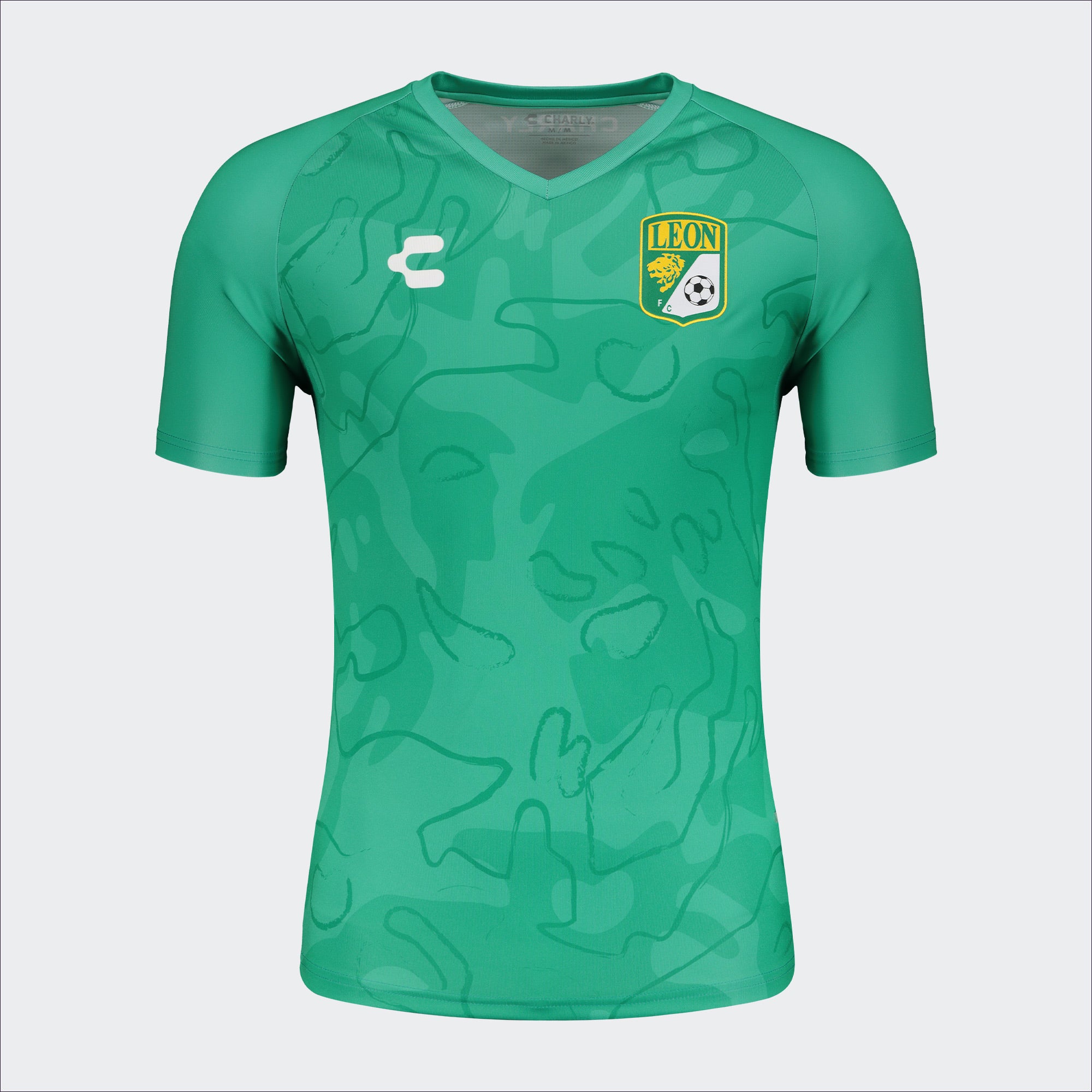 Leon Green Training Soccer T-Shirt for Men Charly Sport Gear
