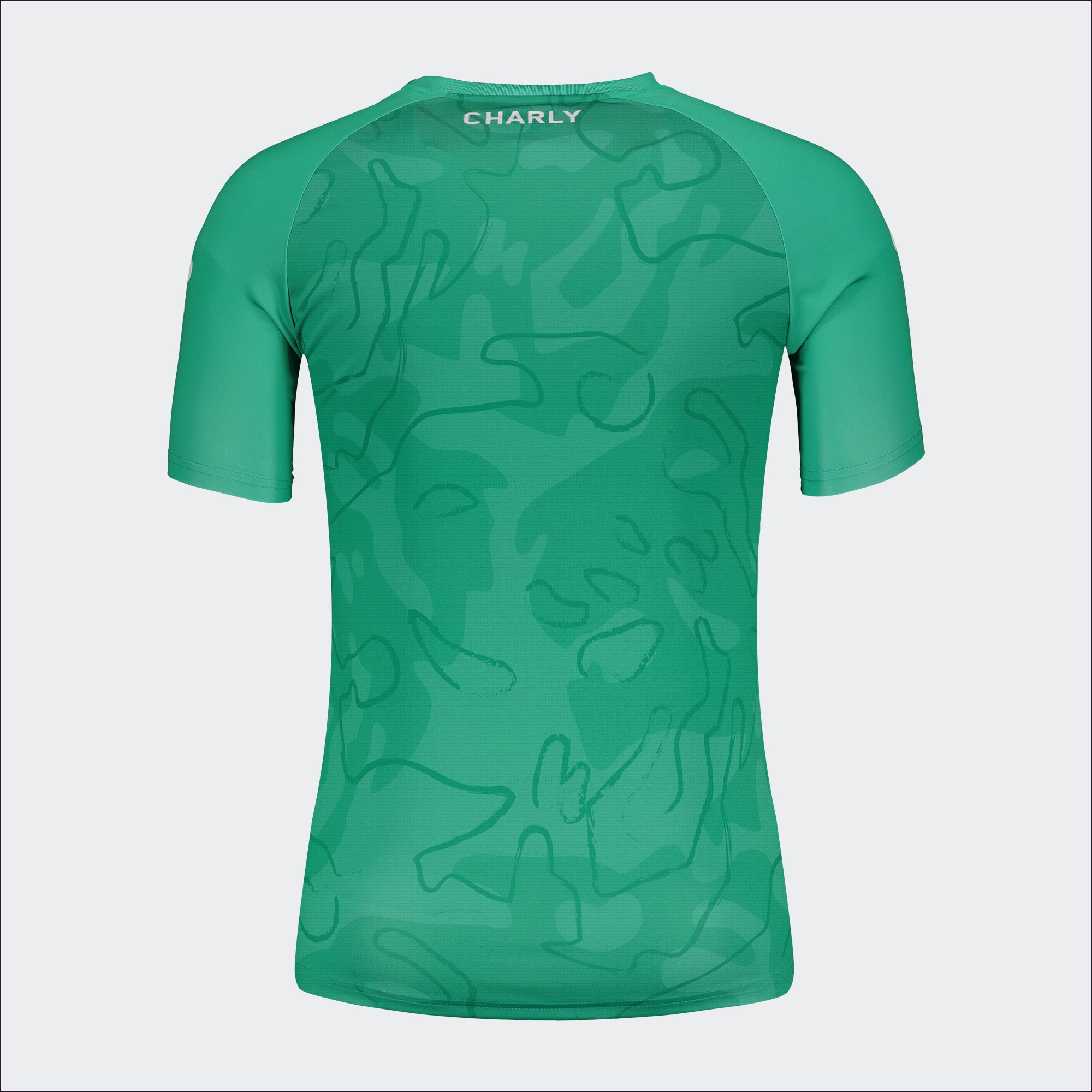 Leon Green Training Soccer T-Shirt for Men Charly Sport Gear