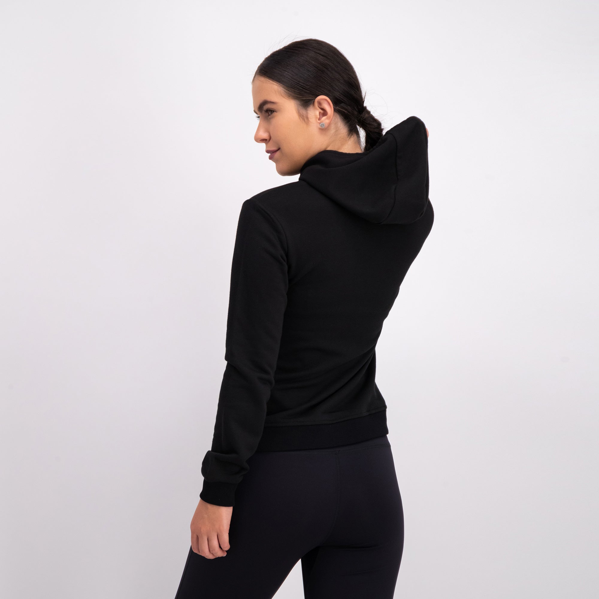 Black Lifestyle Sweatshirt For Women Charly Sport