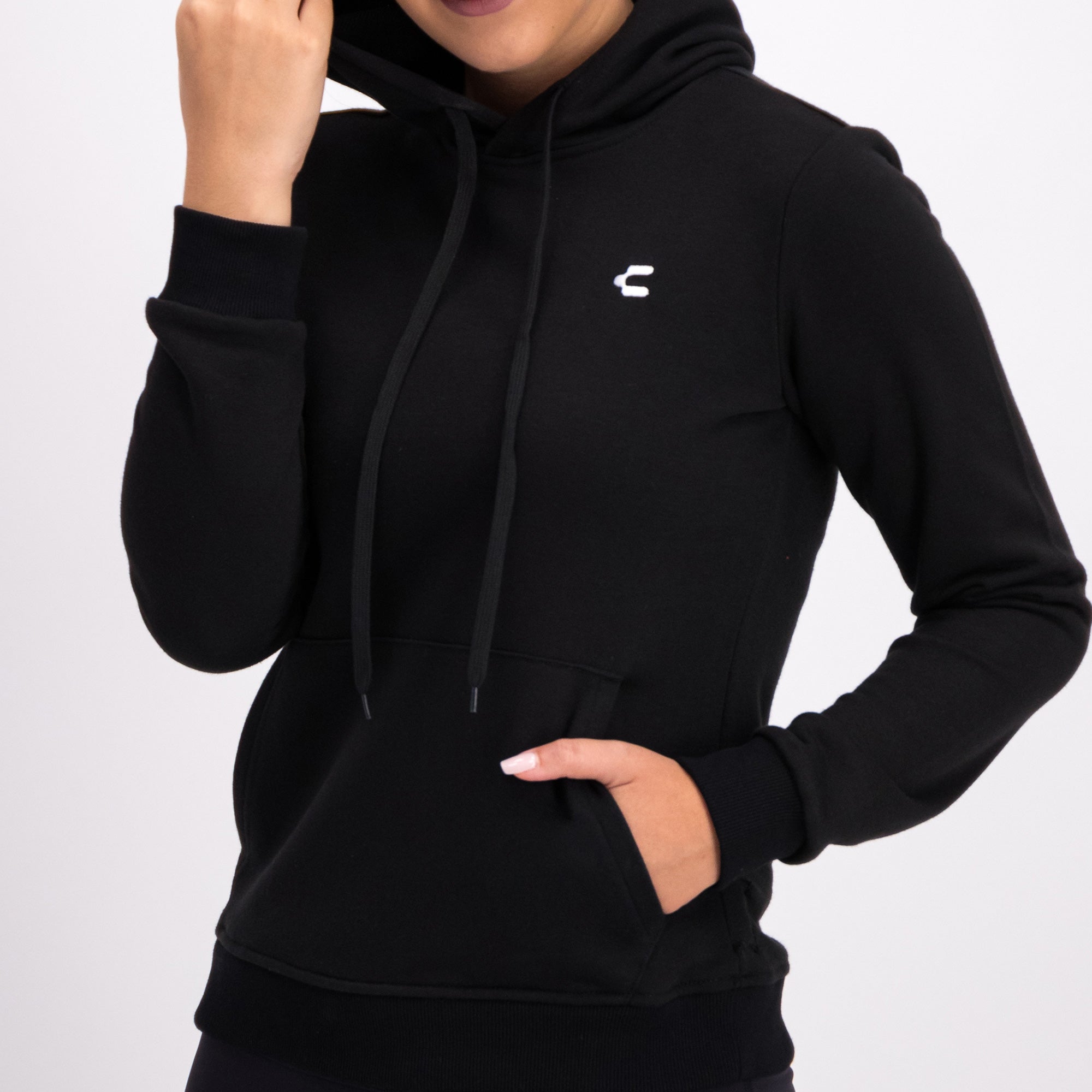 Black Lifestyle Sweatshirt For Women Charly Sport