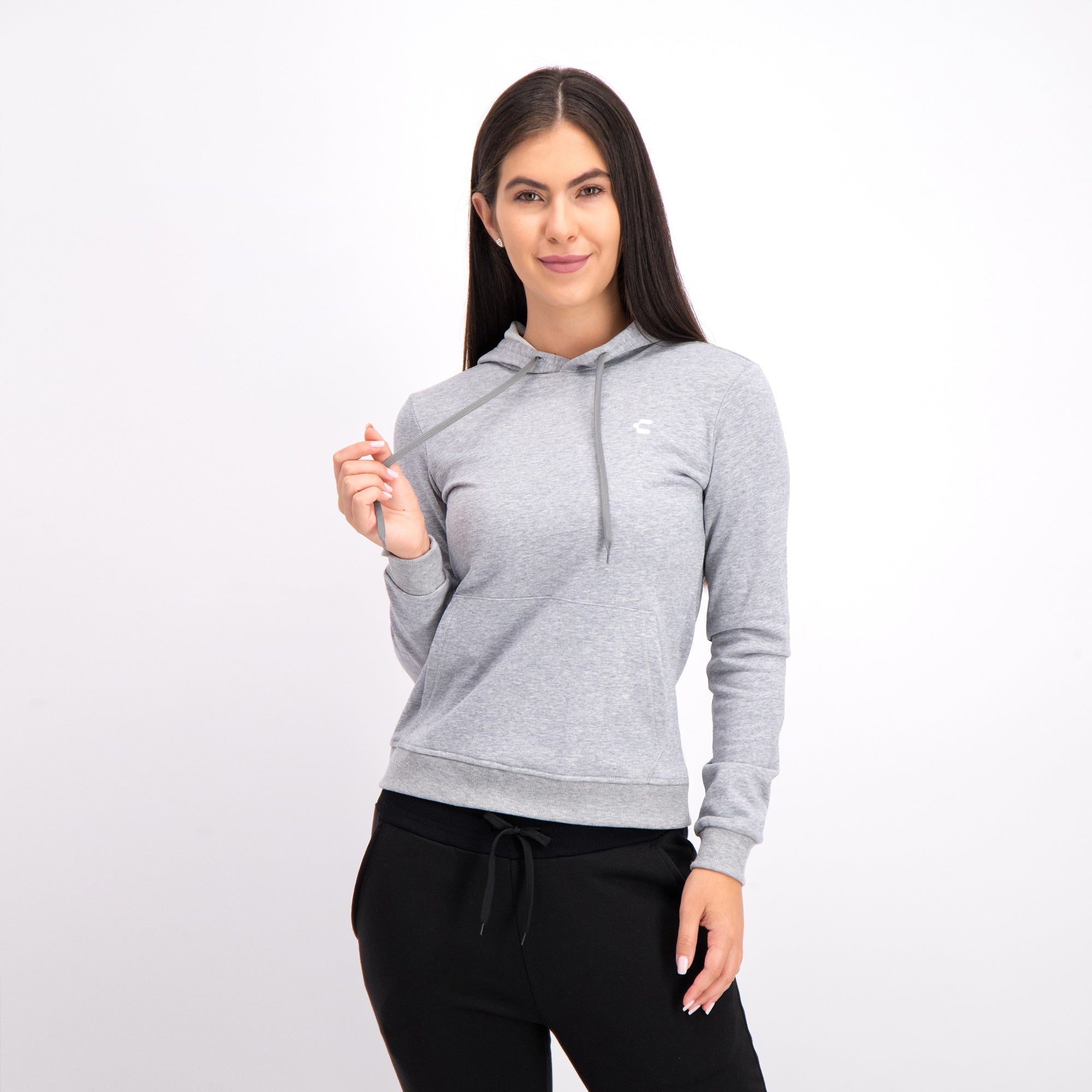 Concrete Gray Sweatshirt For Women Charly Sport