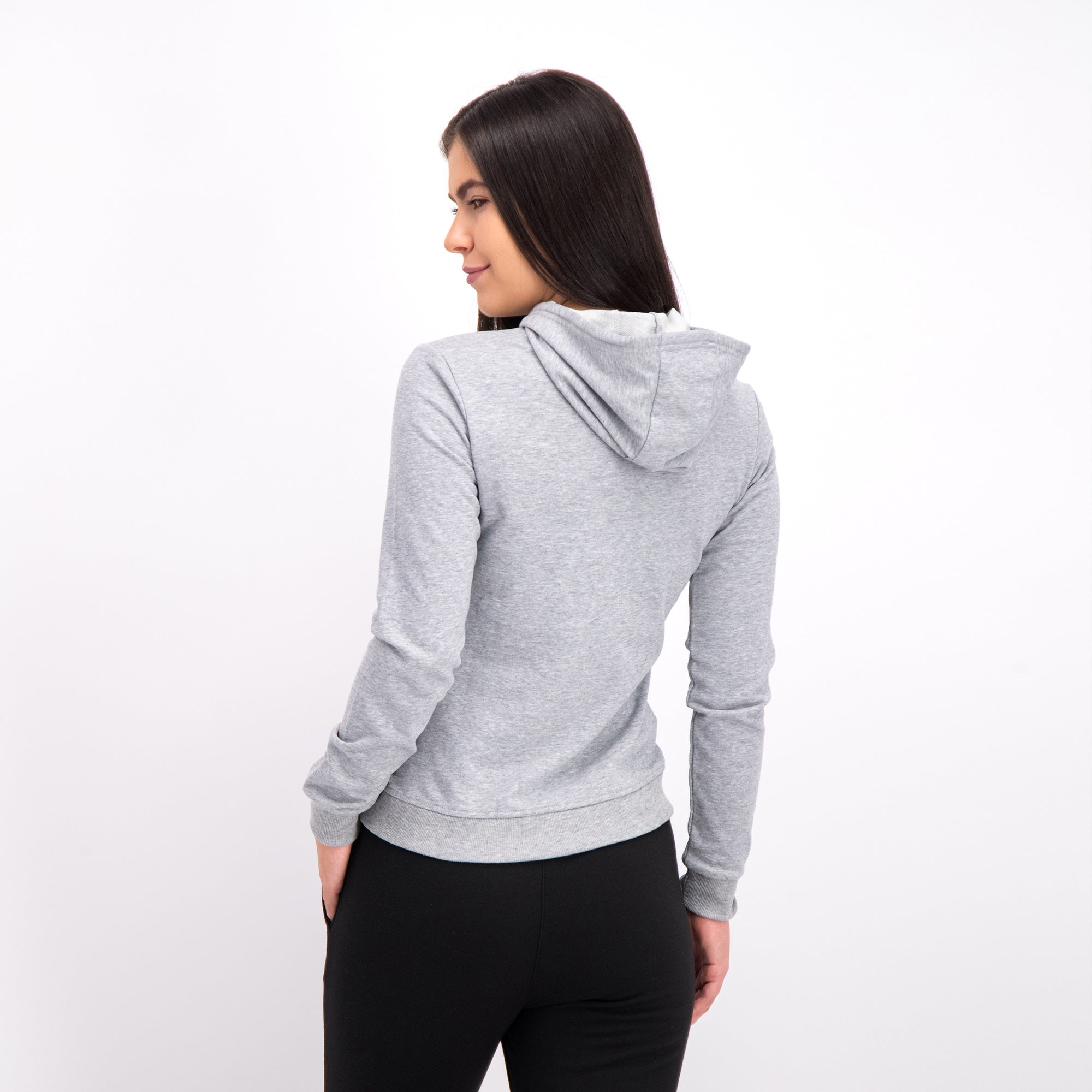 Concrete Gray Sweatshirt For Women Charly Sport