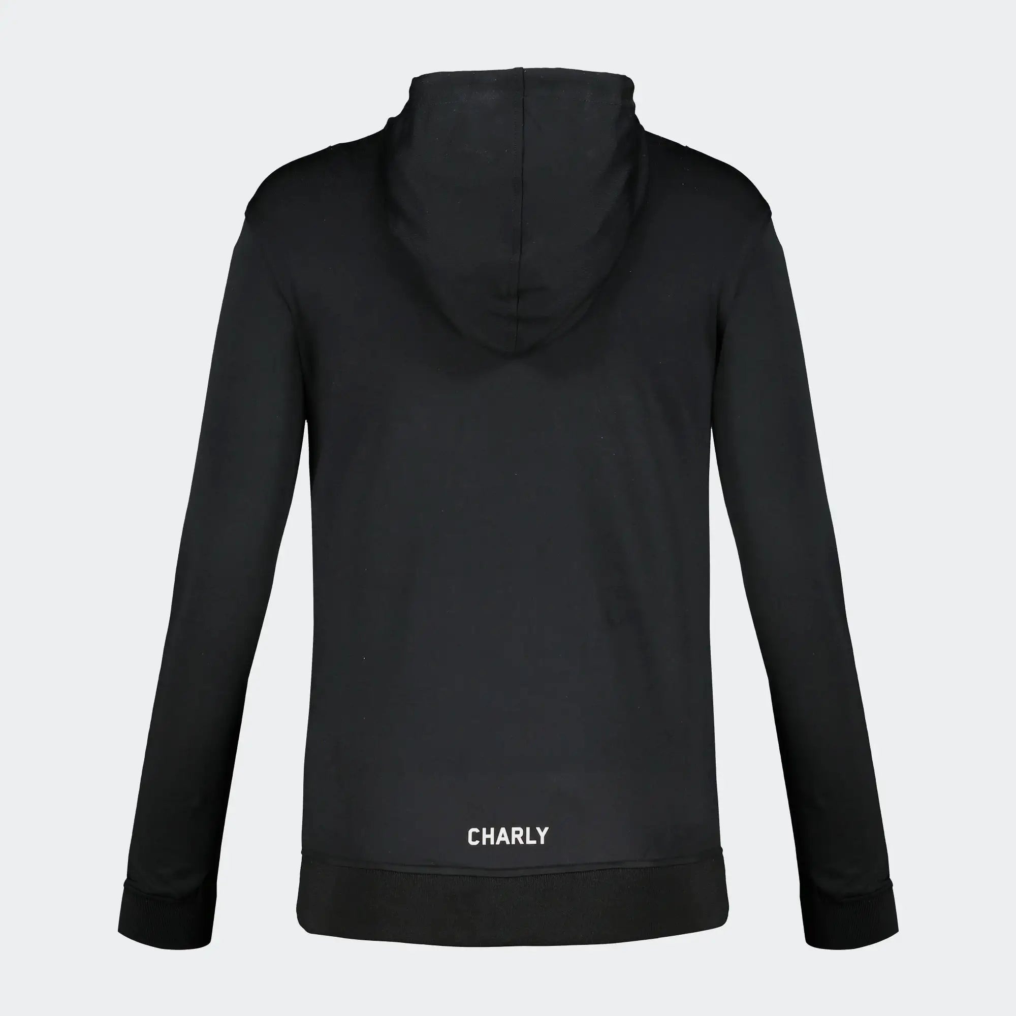 Black Soccer Sweatshirt for Women Charly Sport