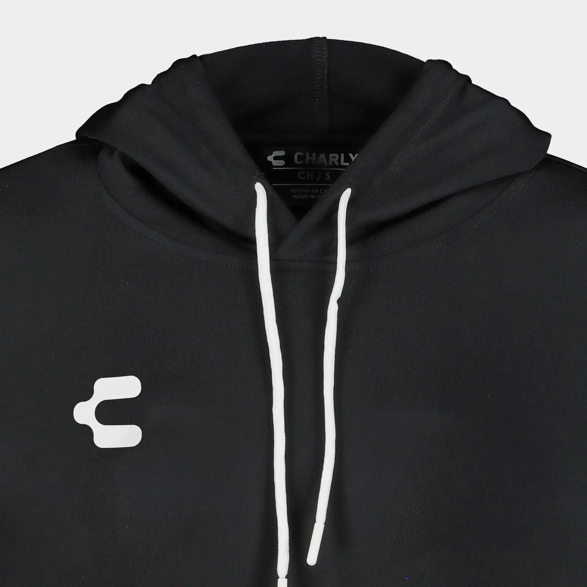 Black Soccer Sweatshirt for Women Charly Sport