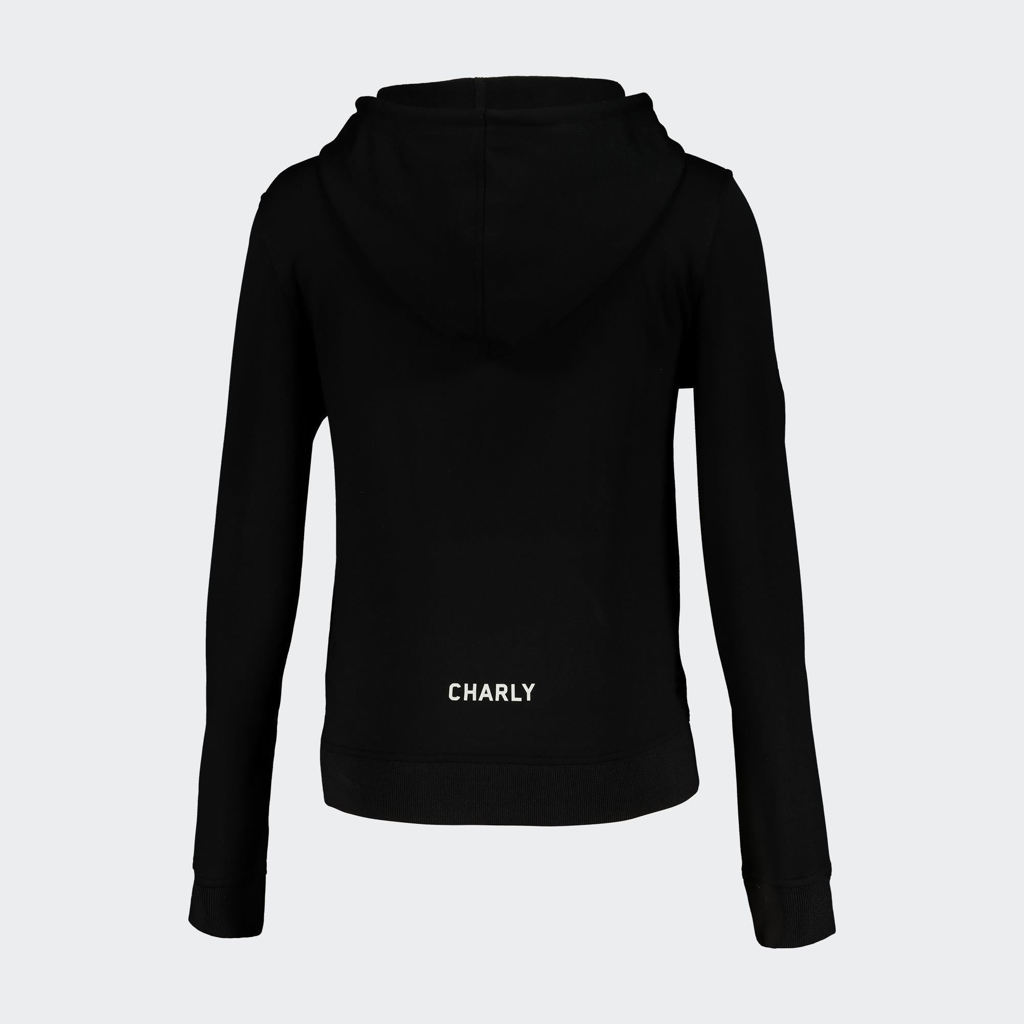 Black Soccer Sweatshirt for Boy Charly Kids Sport Gear