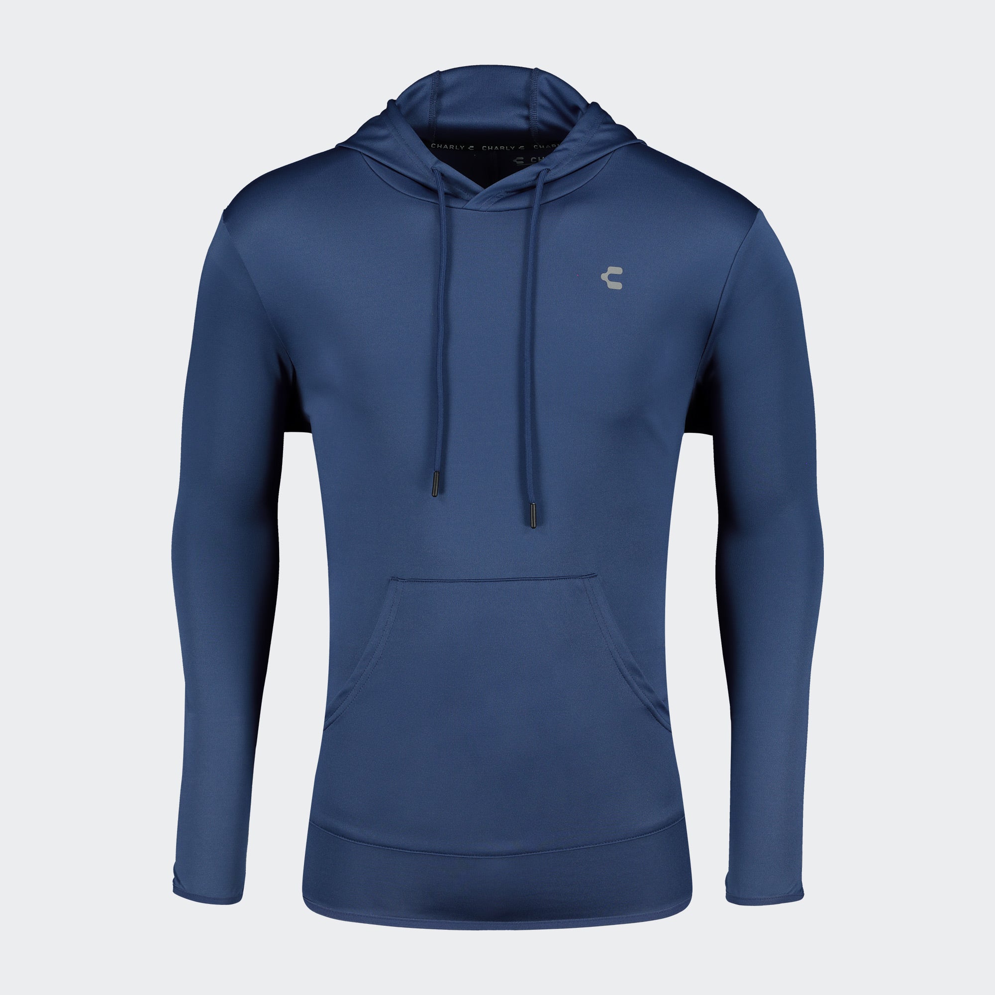 Blue Hoodie For Men Charly Training