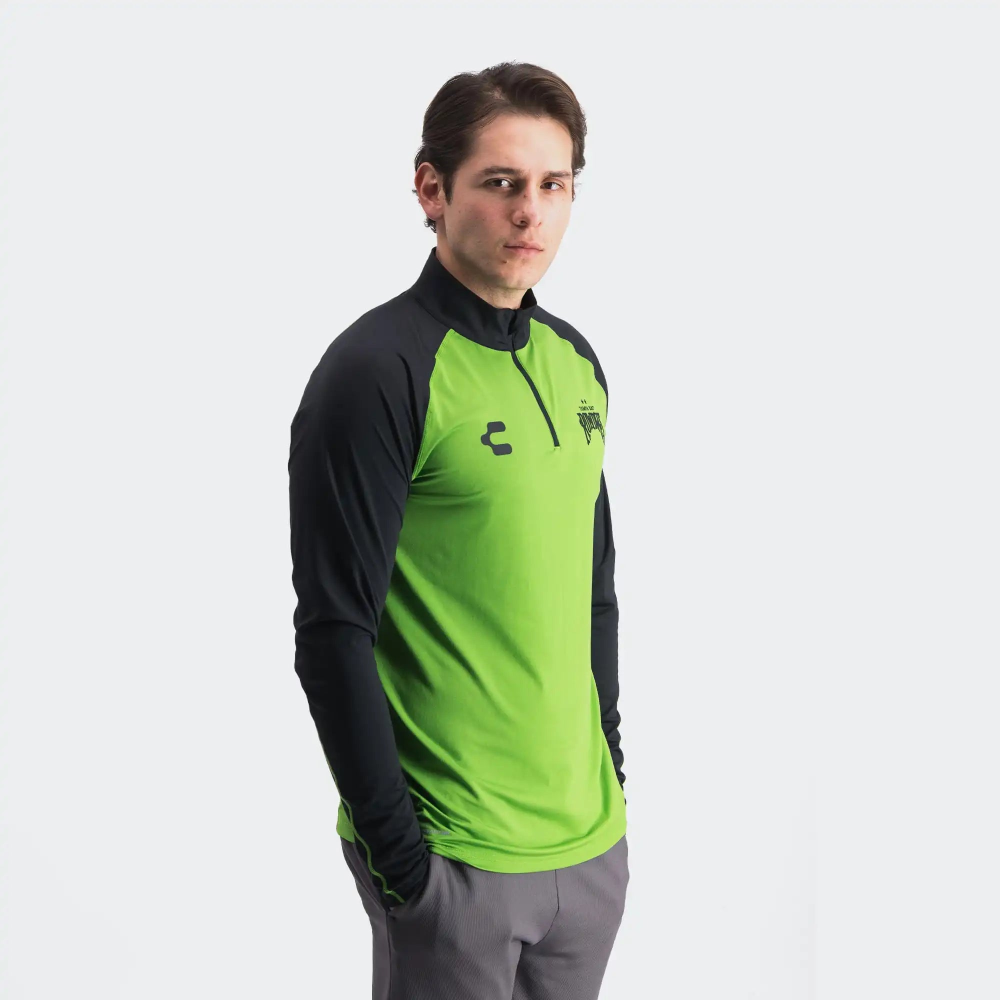 Tampa Bay Rowdies Green Black Pullover for Men Charly Sport Gear