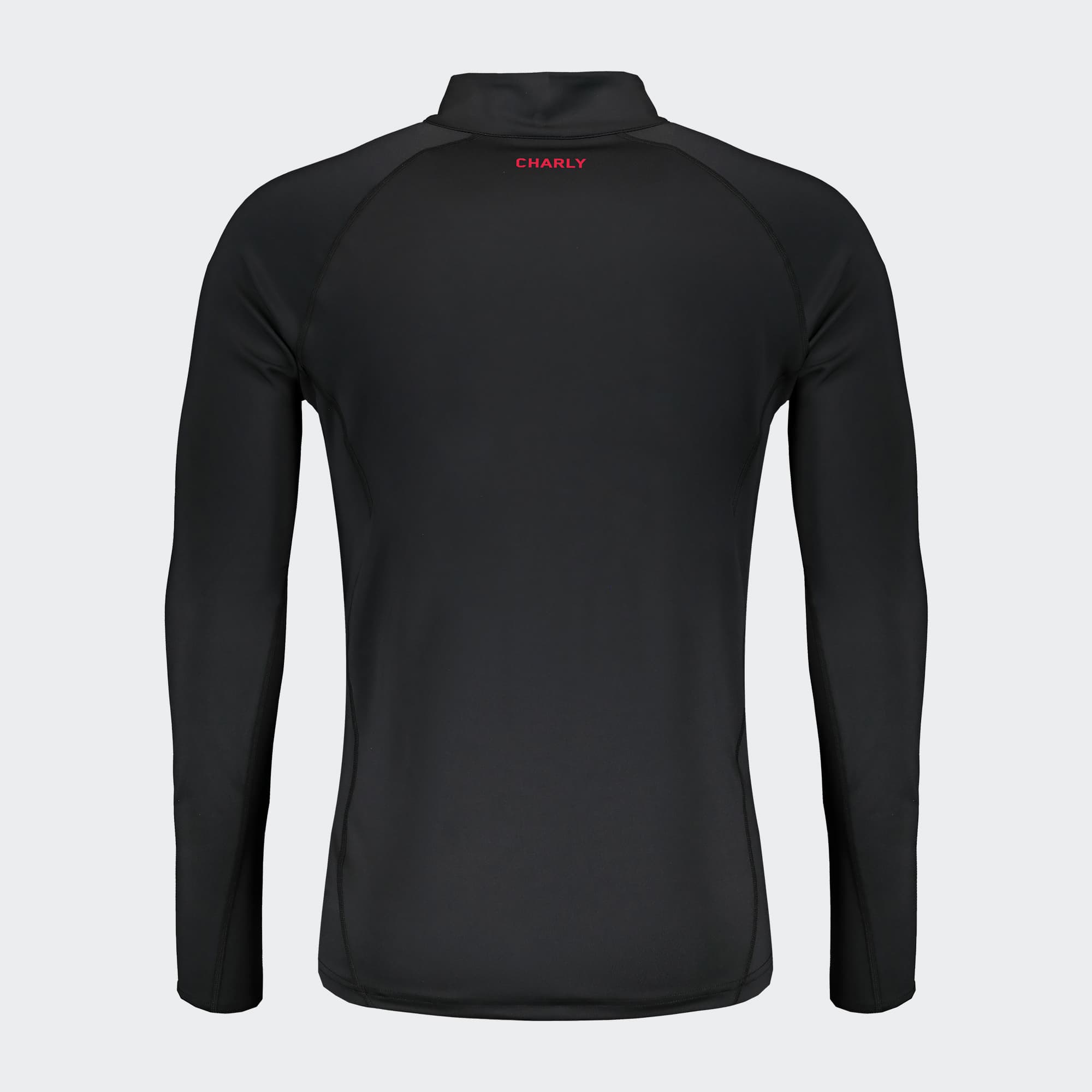 Black Red San Antonio Pullover for Men Charly Sport Soccer Gear