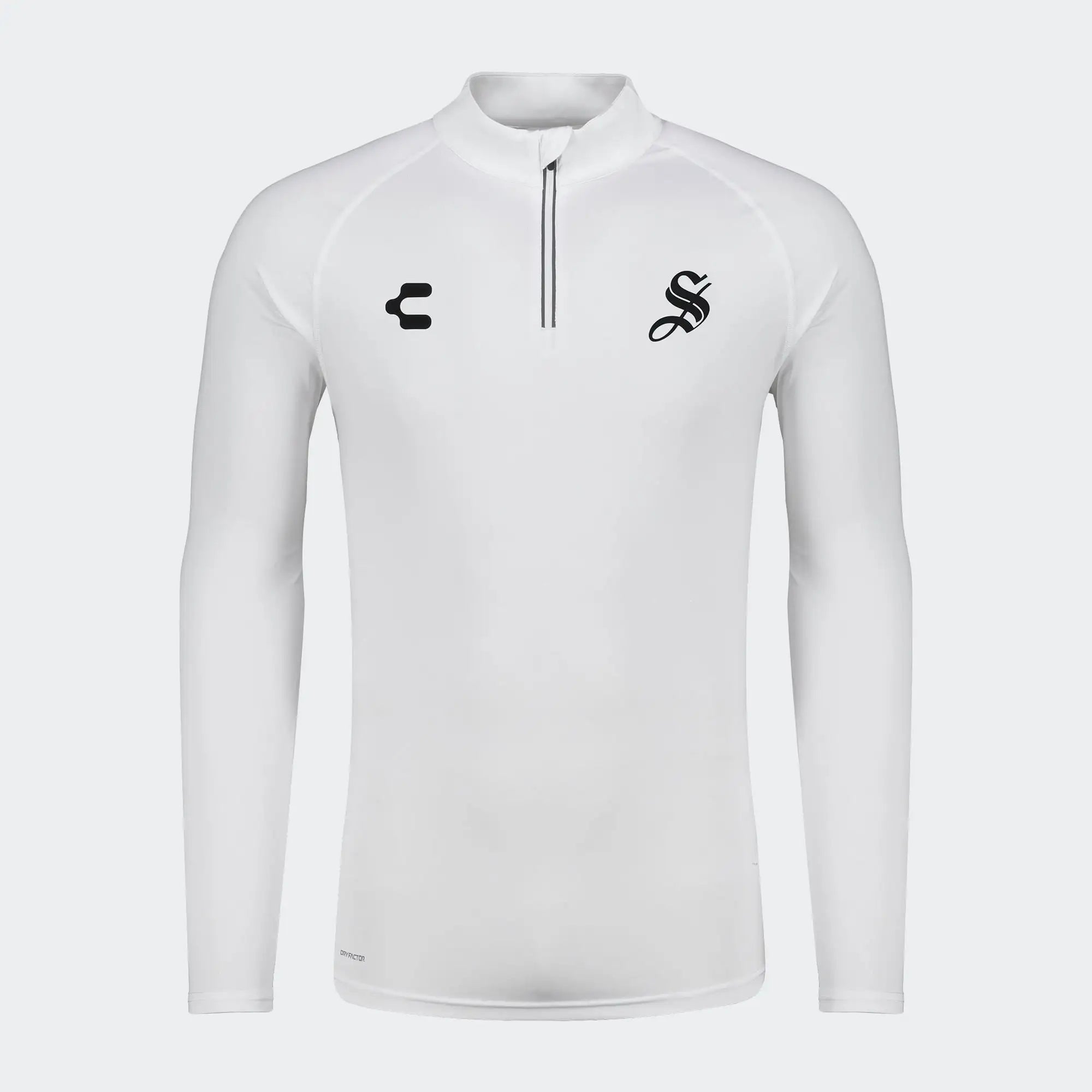 White Santos 26-27 Soccer Pullover Charly Gear