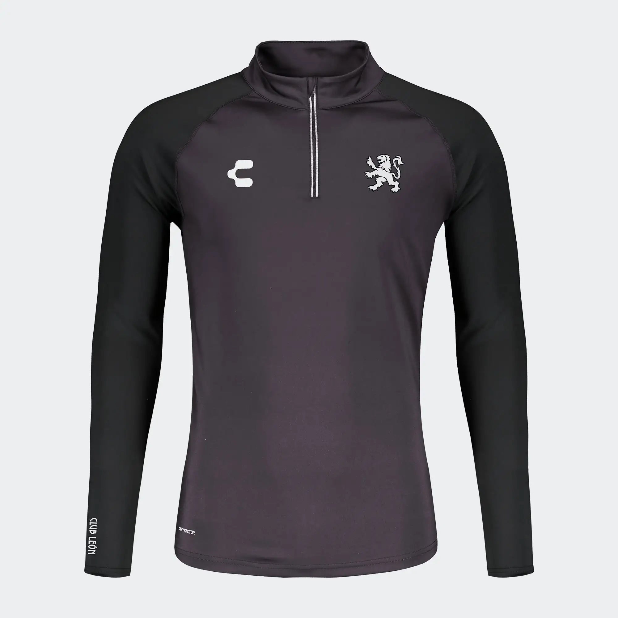 Black Gray Leon 26-27 Soccer Pullover Charly Gear