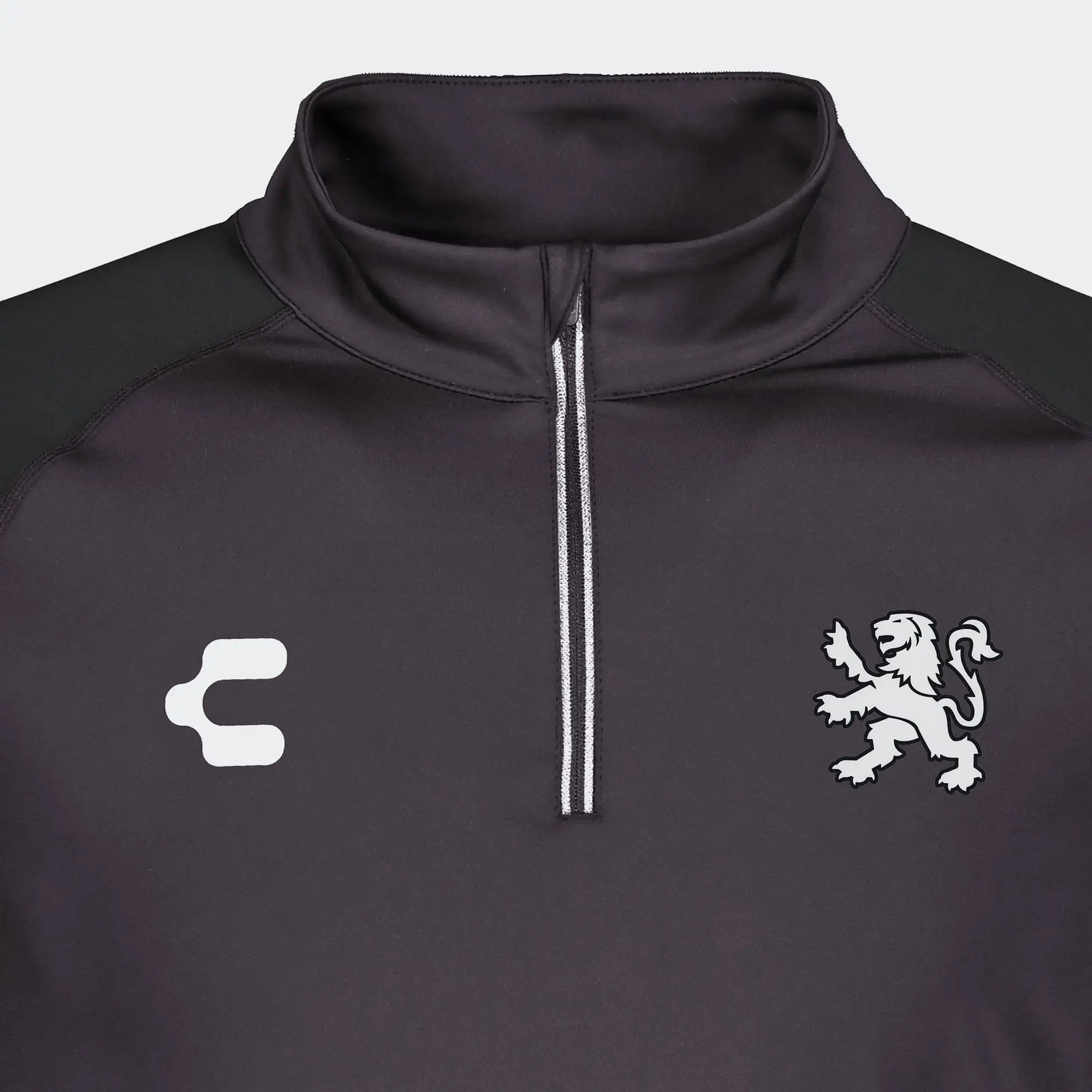 Black Gray Leon 26-27 Soccer Pullover Charly Gear