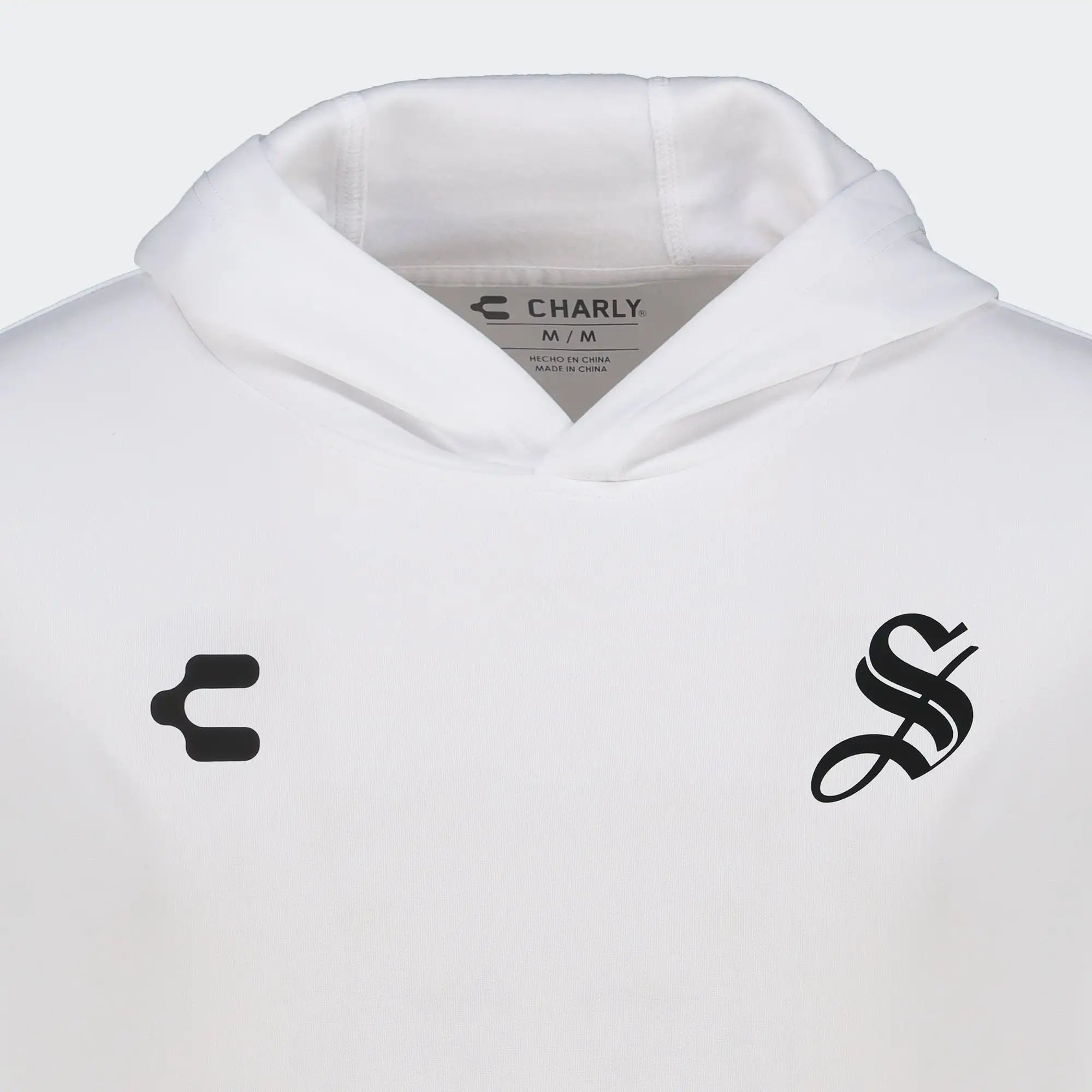 White Santos 26-27 Soccer Sweatshirt Charly Gear