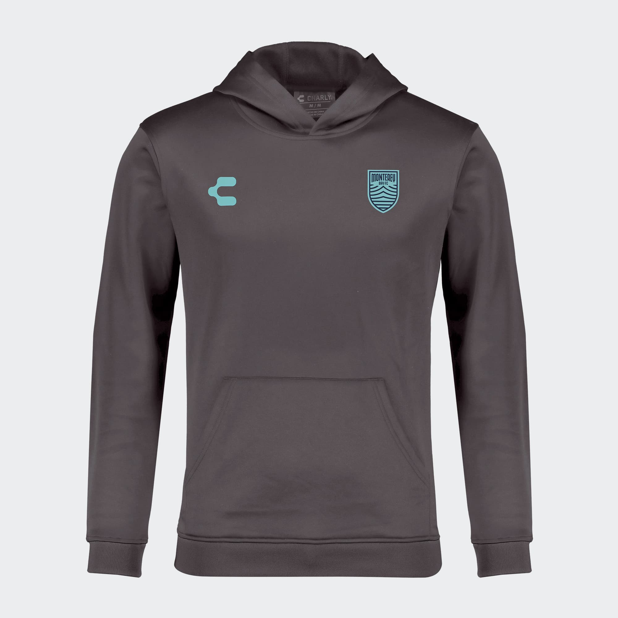 Gray Monterey Bay FC Sweatshirt for Men Charly Sport Soccer Gear