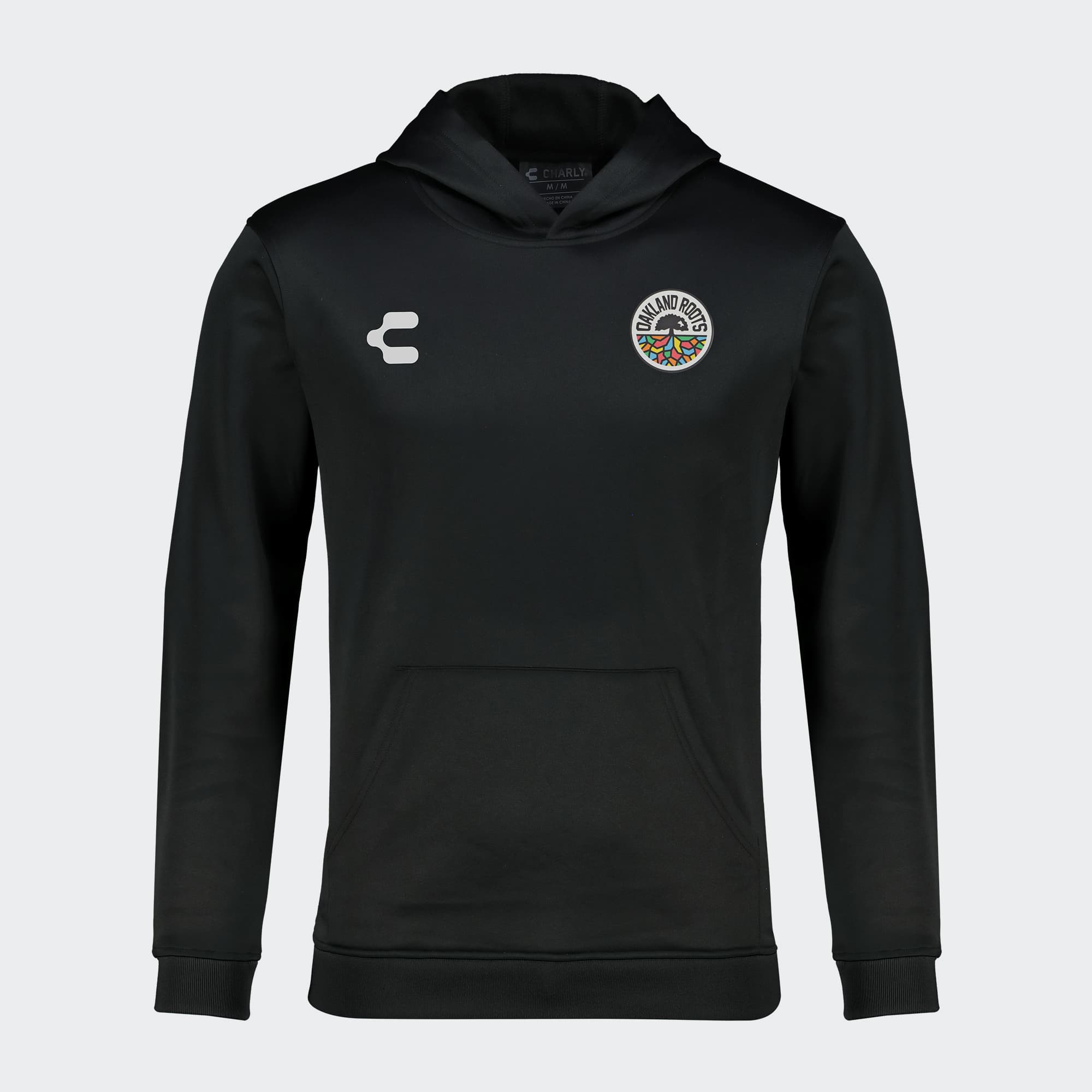 Black Oakland Roots Sweatshirt for Men Charly Sport Soccer Gear