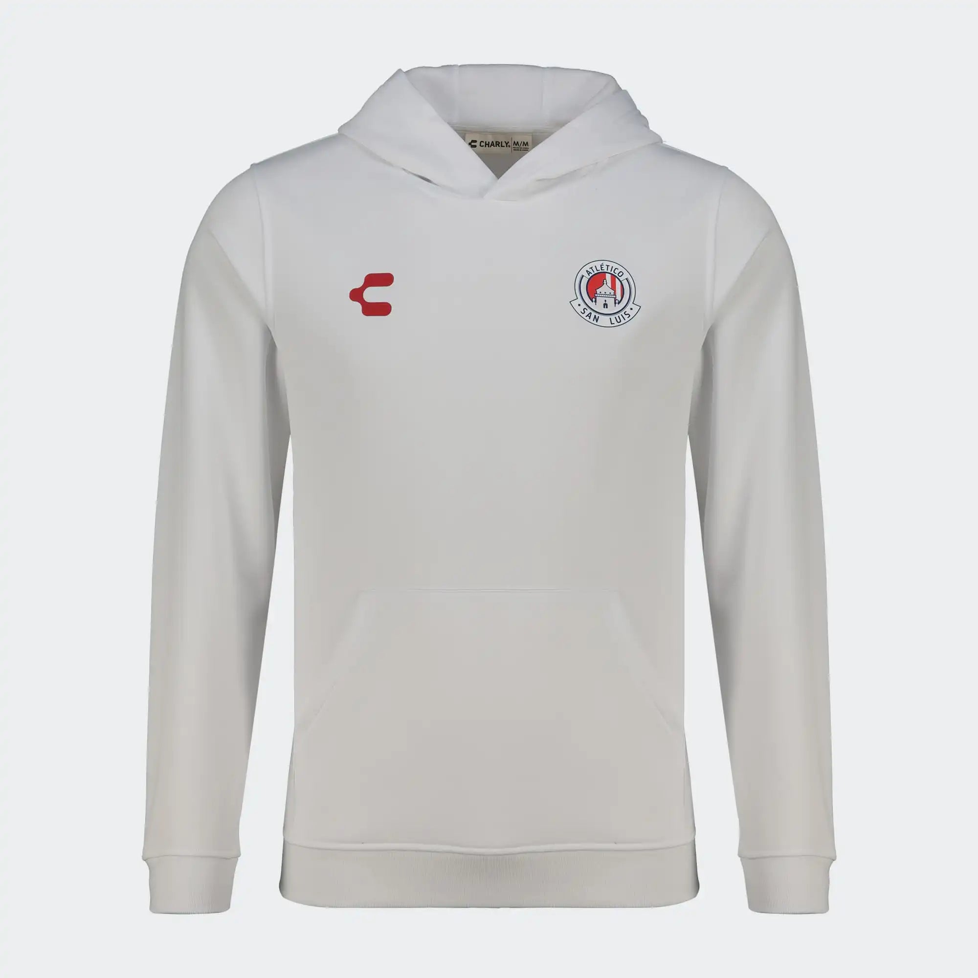 White San Luis Sweatshirt for Men Charly Gear