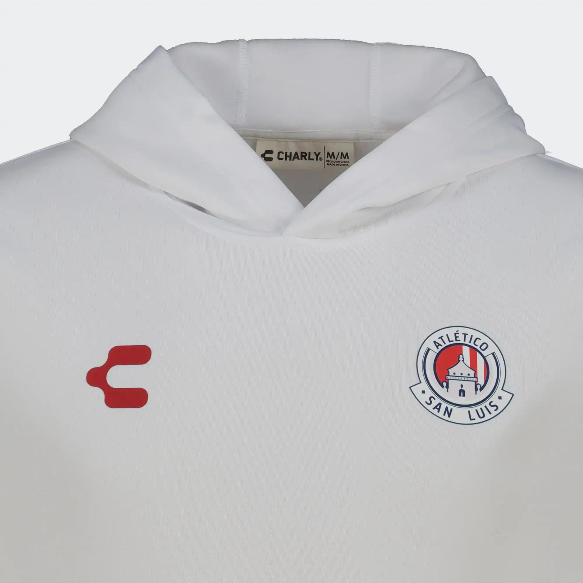 White San Luis Sweatshirt for Men Charly Gear