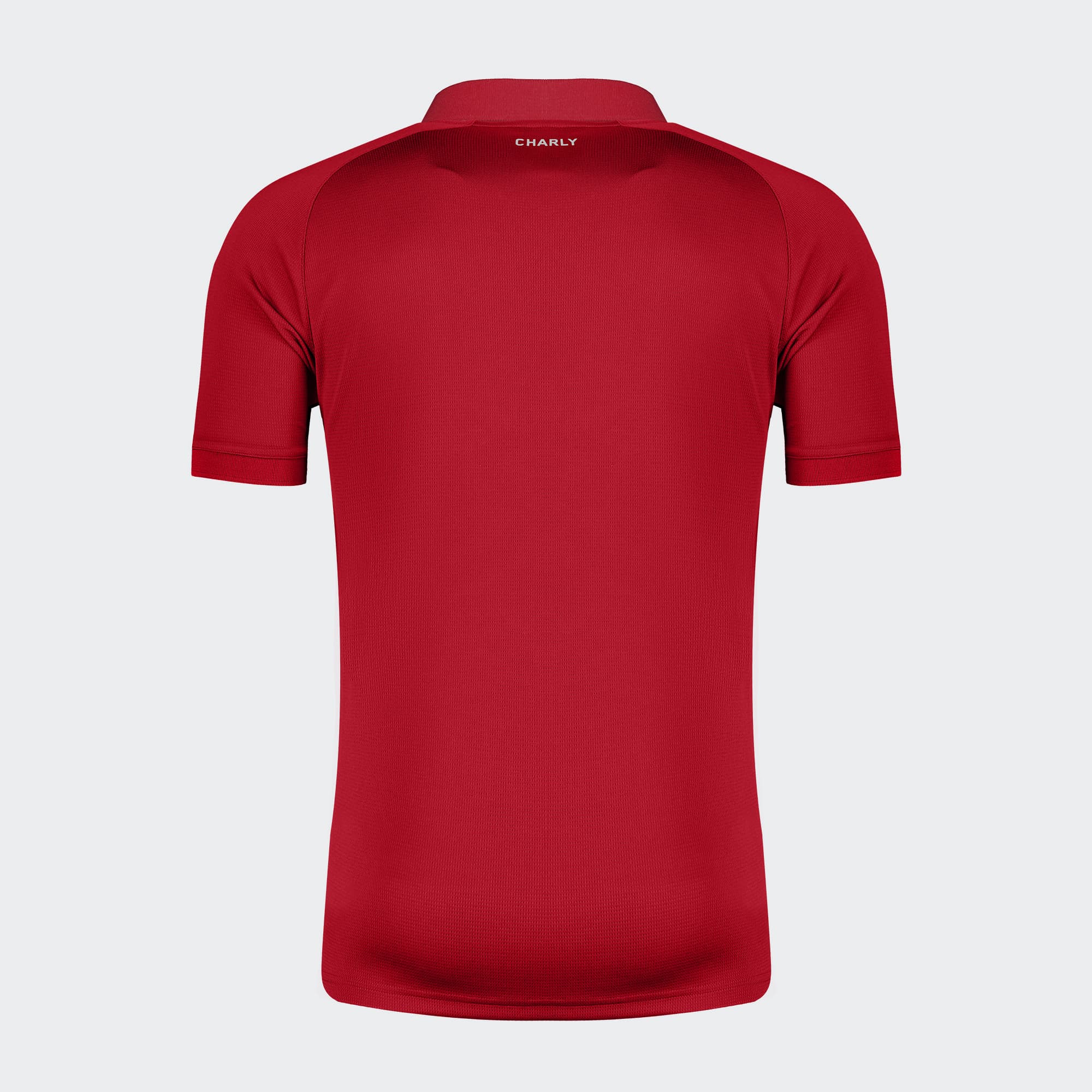 Red North Carolina FC Polo for Men Charly Sport Soccer Gear