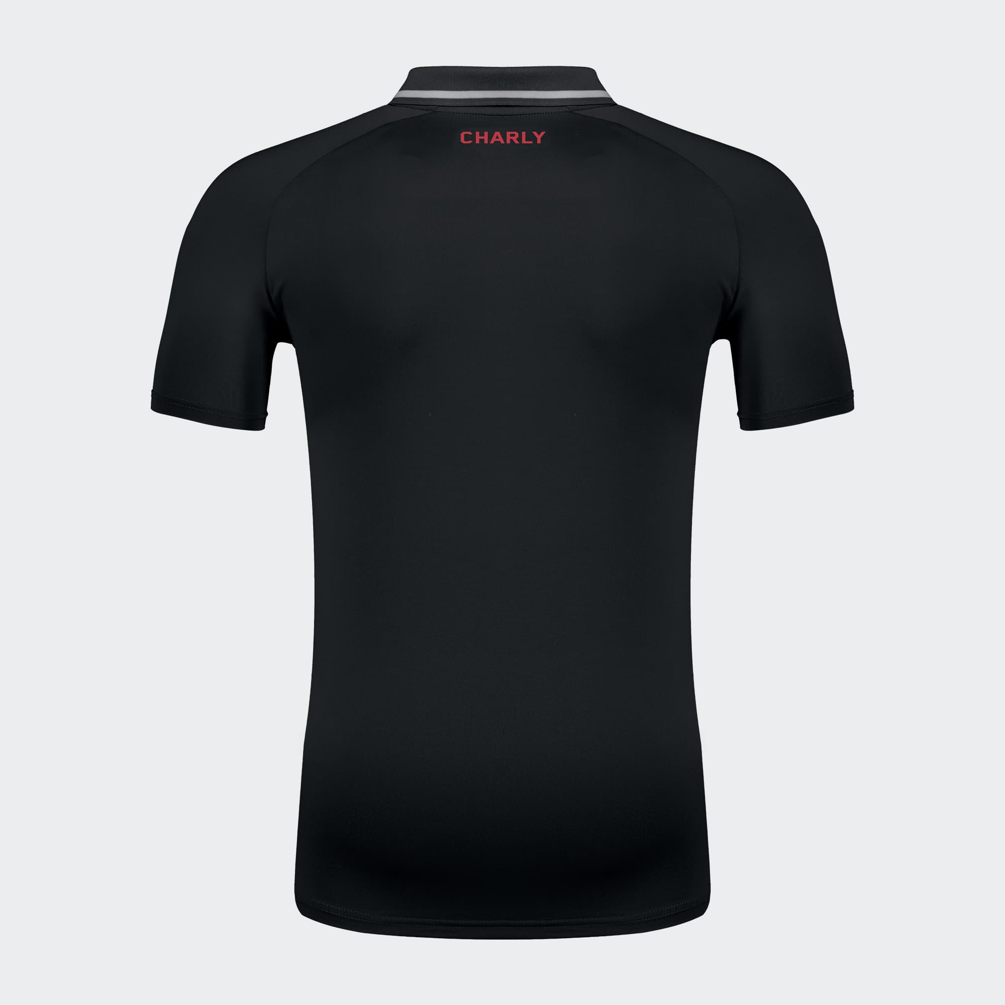 Black North Carolina FC Polo for Men Charly Sport Soccer Gear