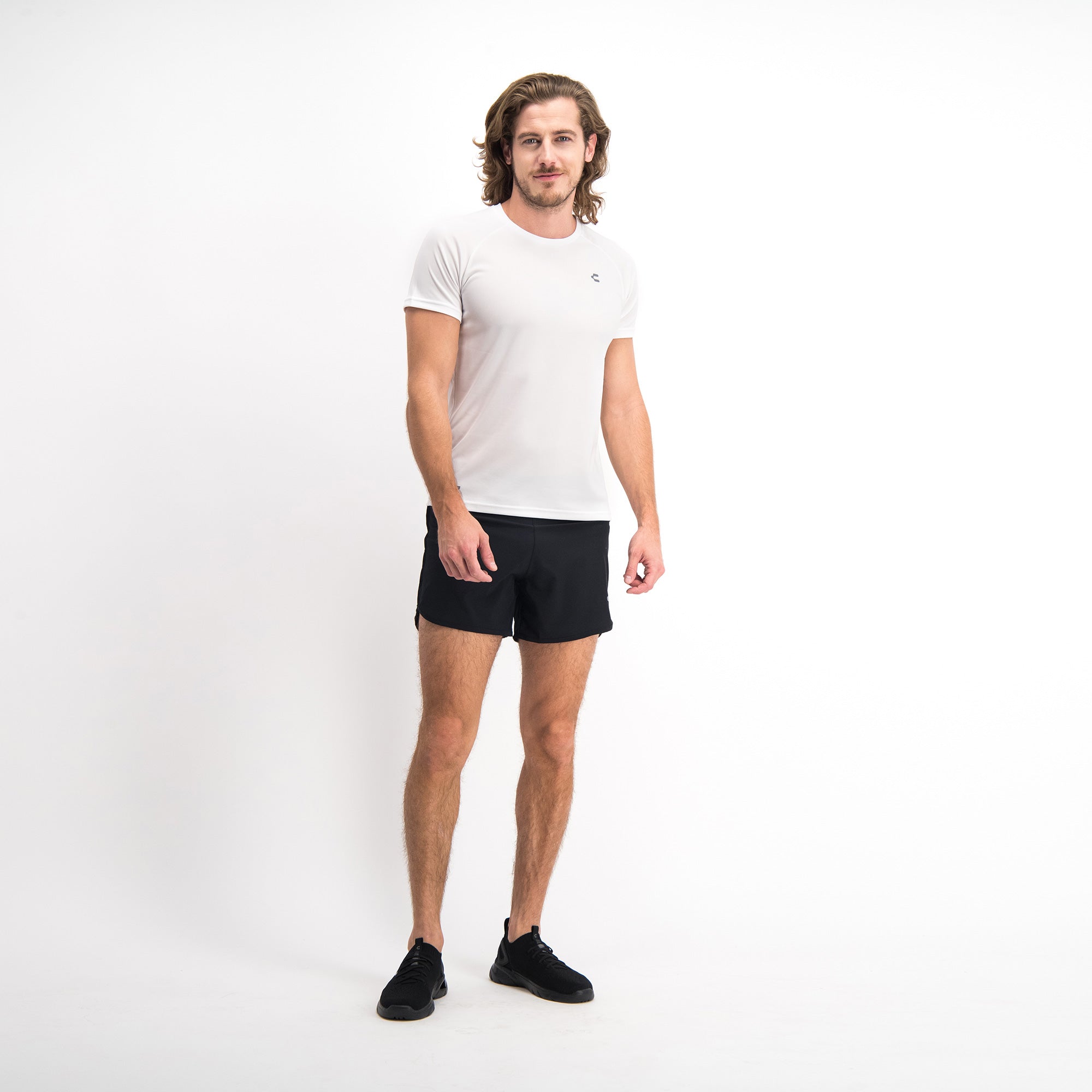 White Training T-Shirt for Men Charly Sport