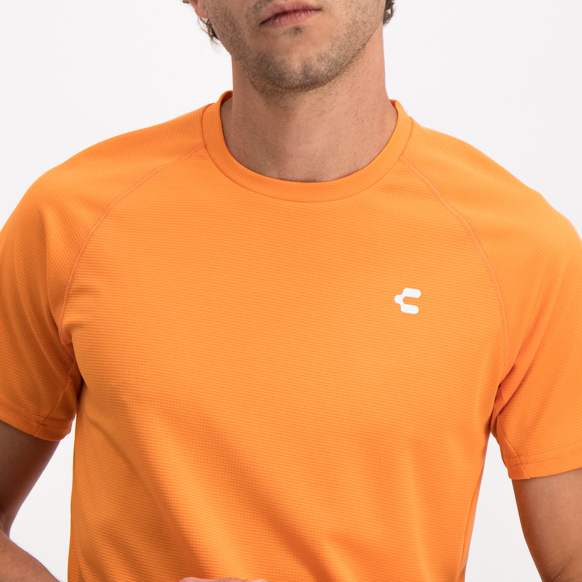 Orange Training T-Shirt for Men Charly Sport
